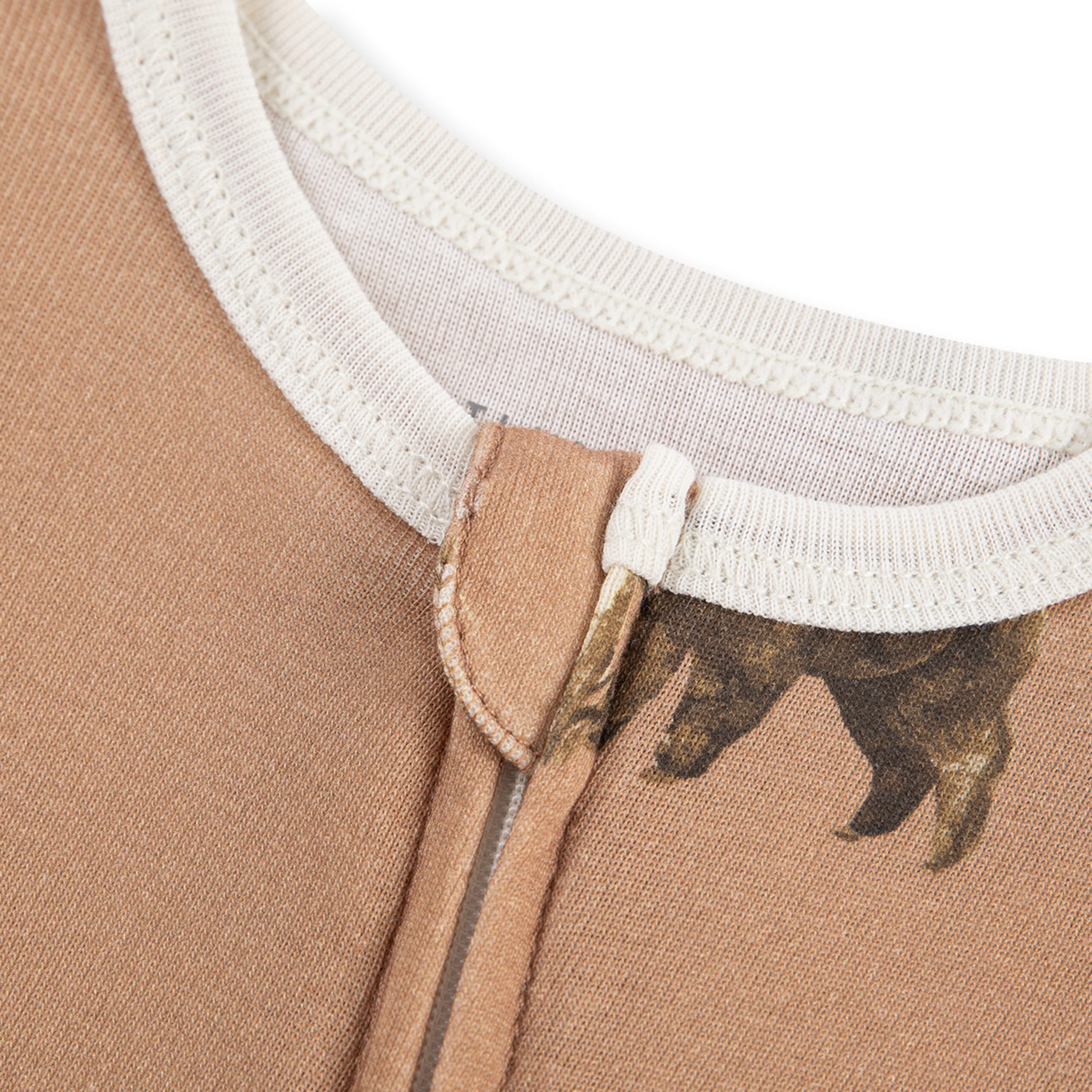 Alpaca Organic Cotton Zipper Pajama