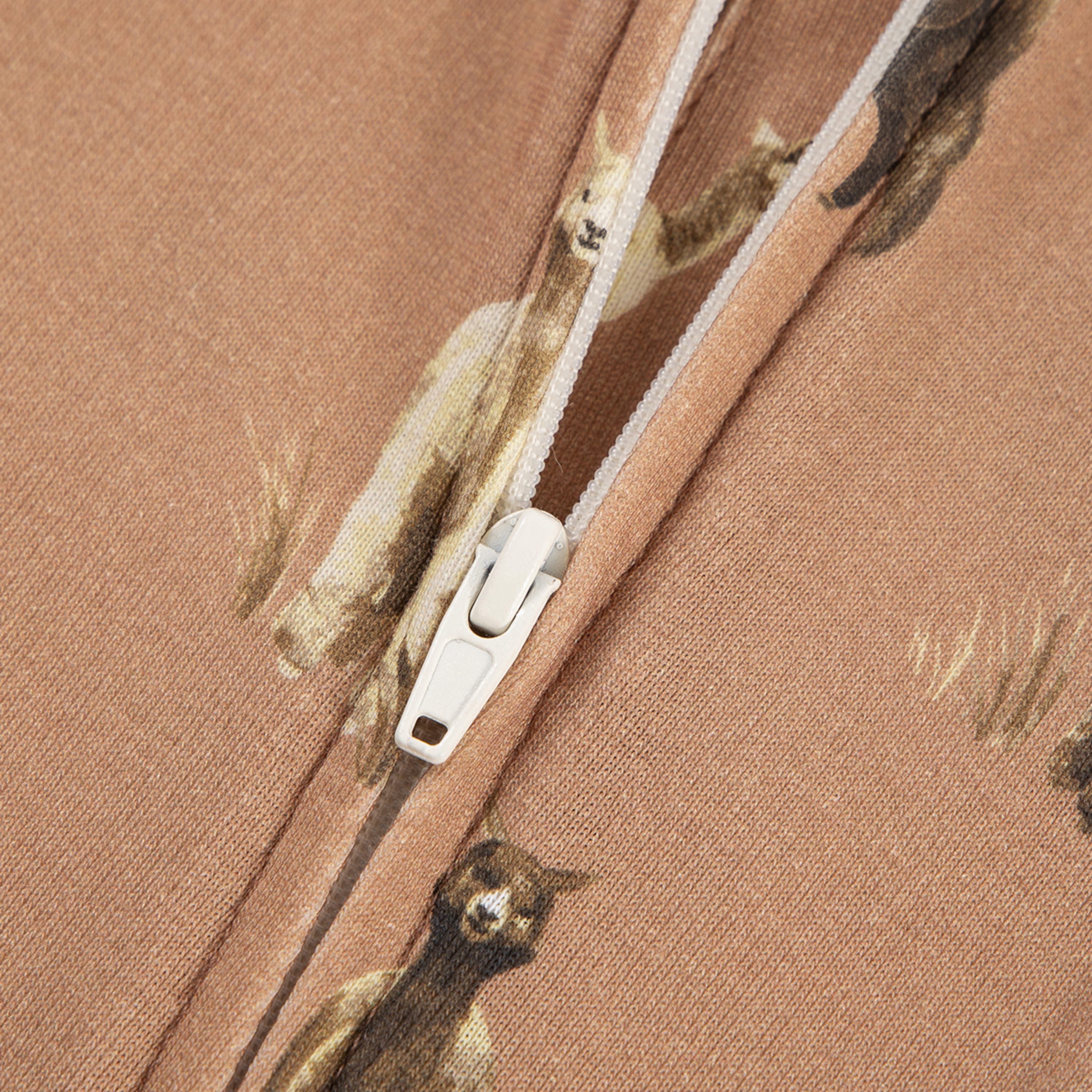 Alpaca Organic Cotton Zipper Pajama