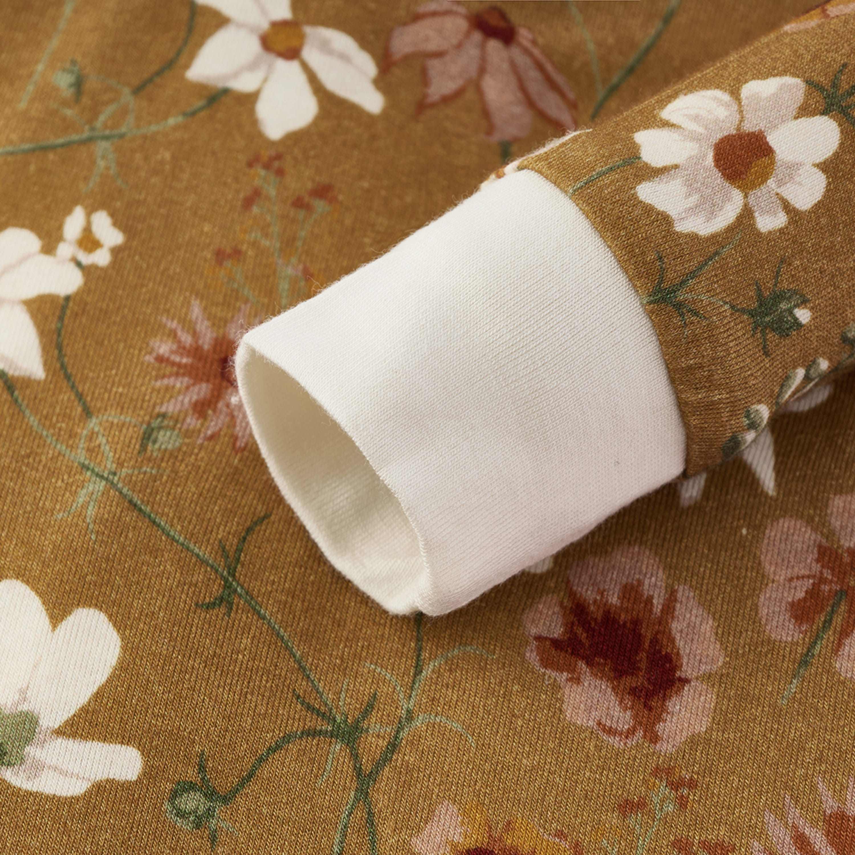 Wildflower Luxe Stretch Zipper Pajama