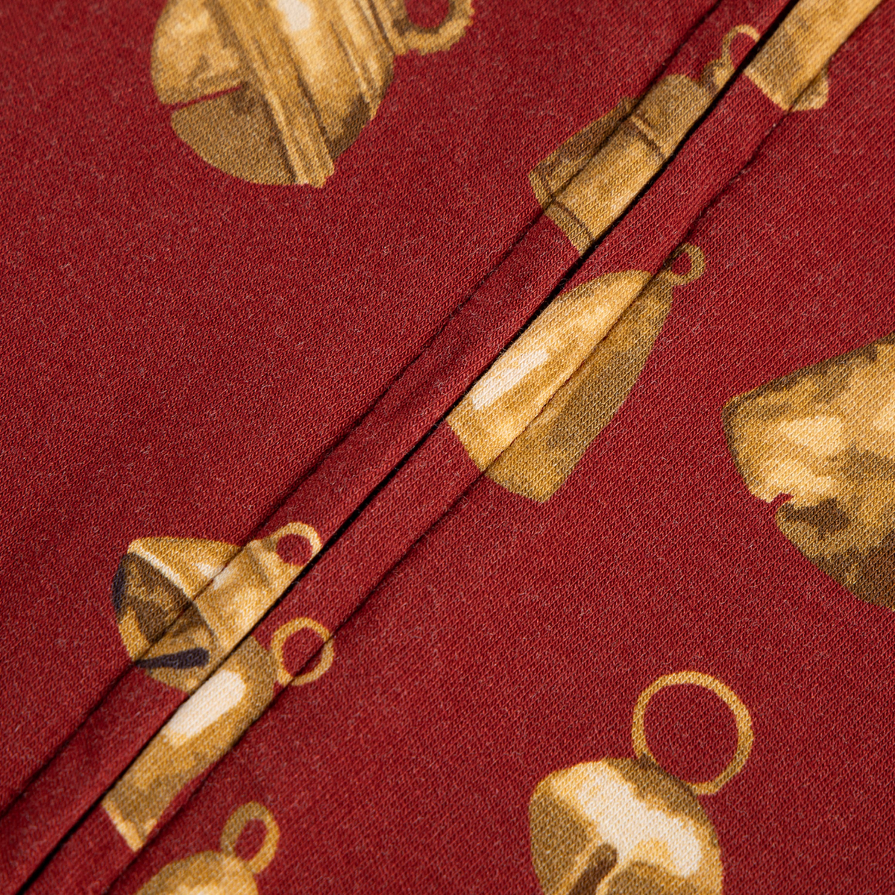 Vintage Bell Brushed Zipper Pajama