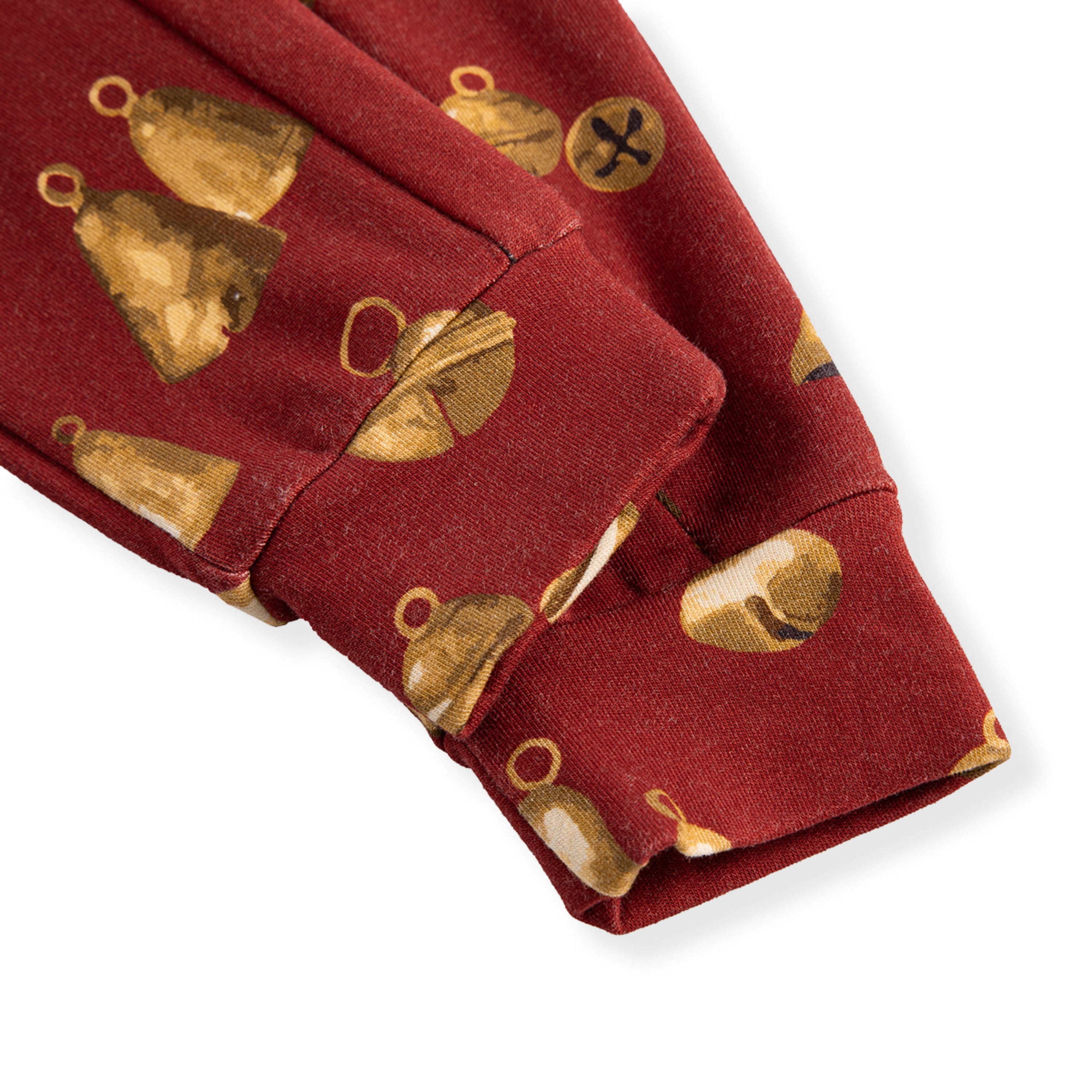 Vintage Bell Brushed Zipper Pajama