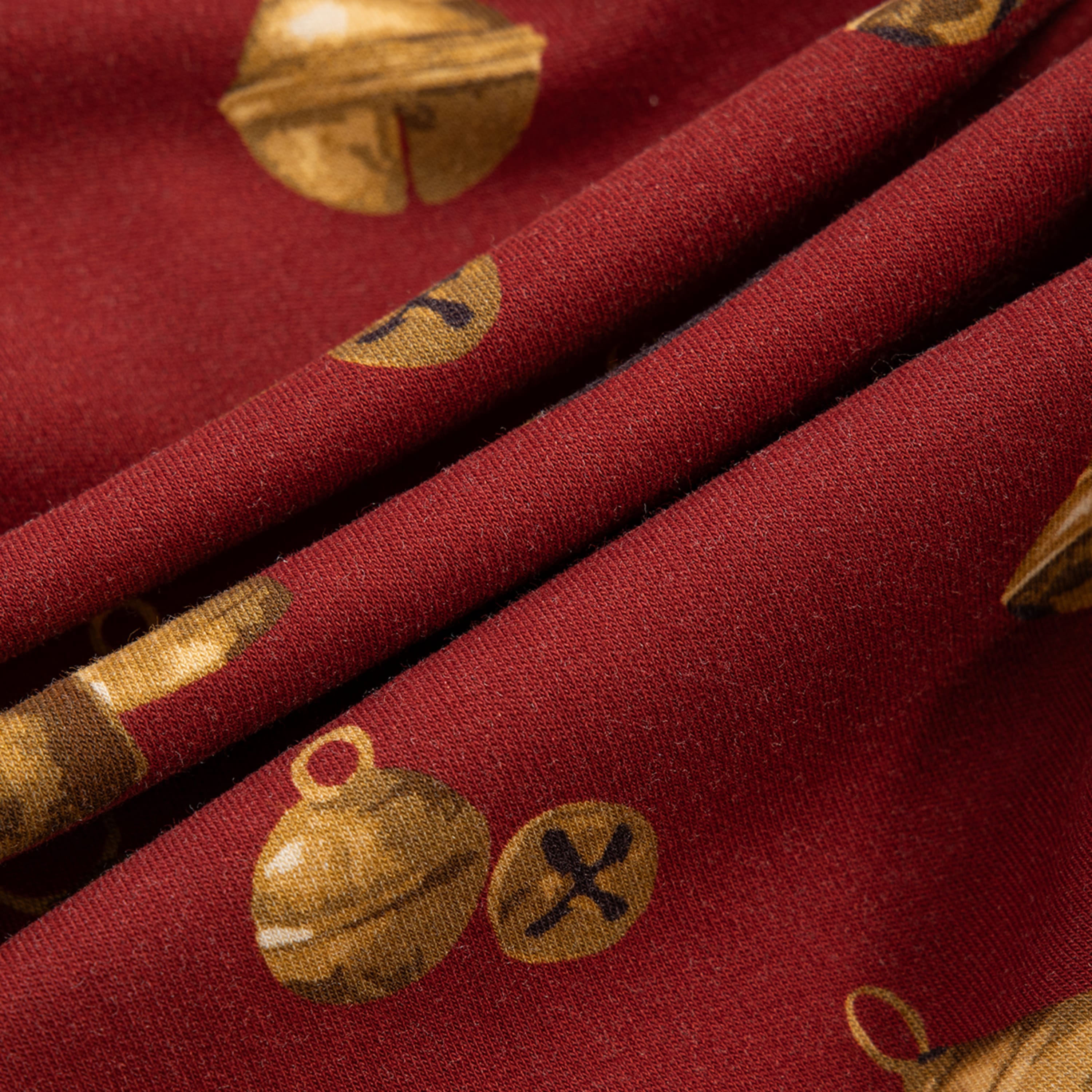 Vintage Bell Brushed Zipper Pajama