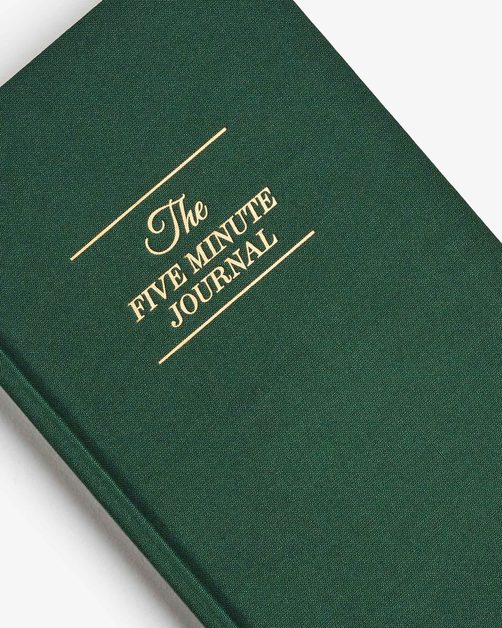 The Five Minute Journal (Earth Green)