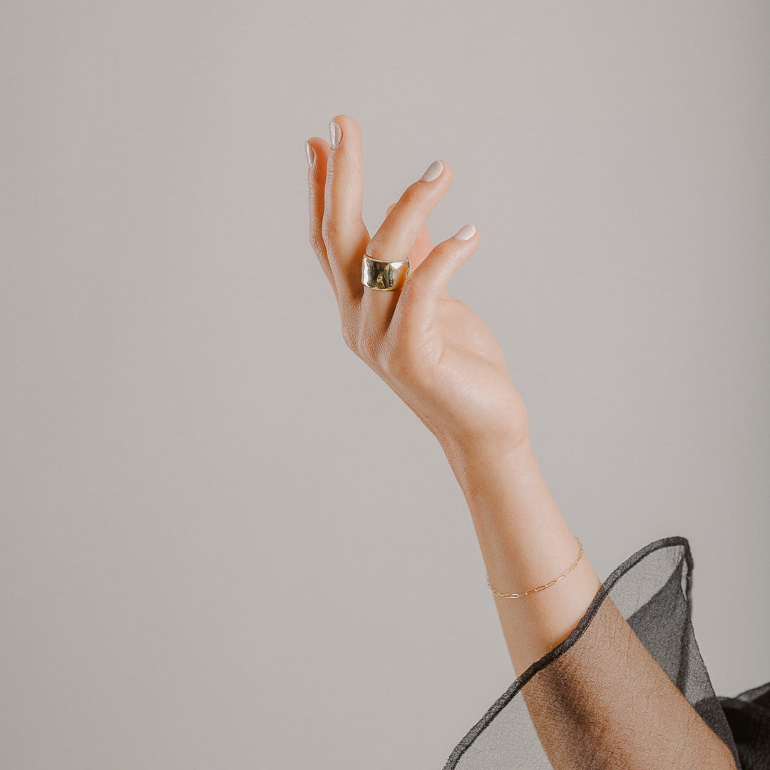 Eternal Diamond Cigar Ring