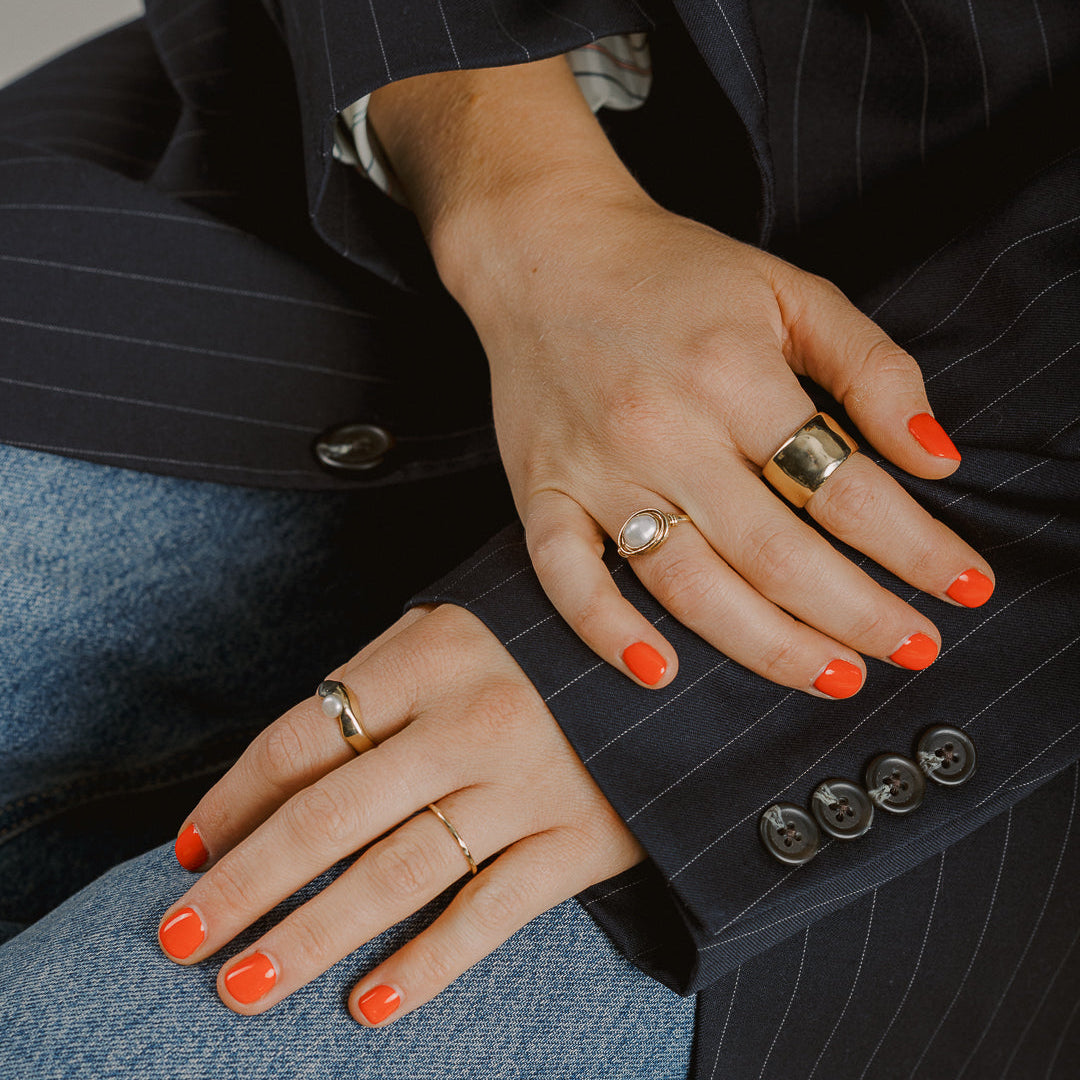 Eternal Diamond Cigar Ring