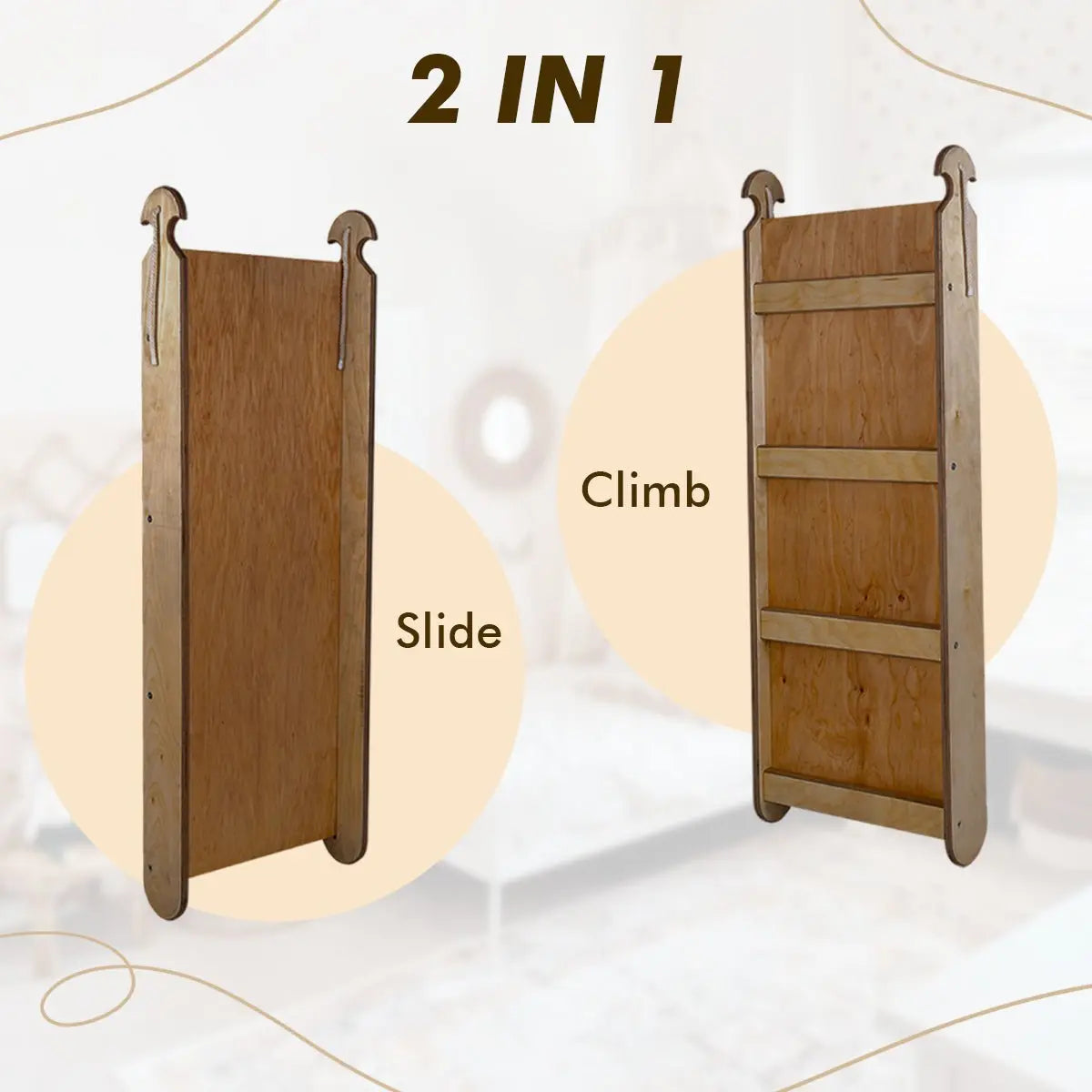 5-in-1 Montessori Climbing Set (Chocolate)