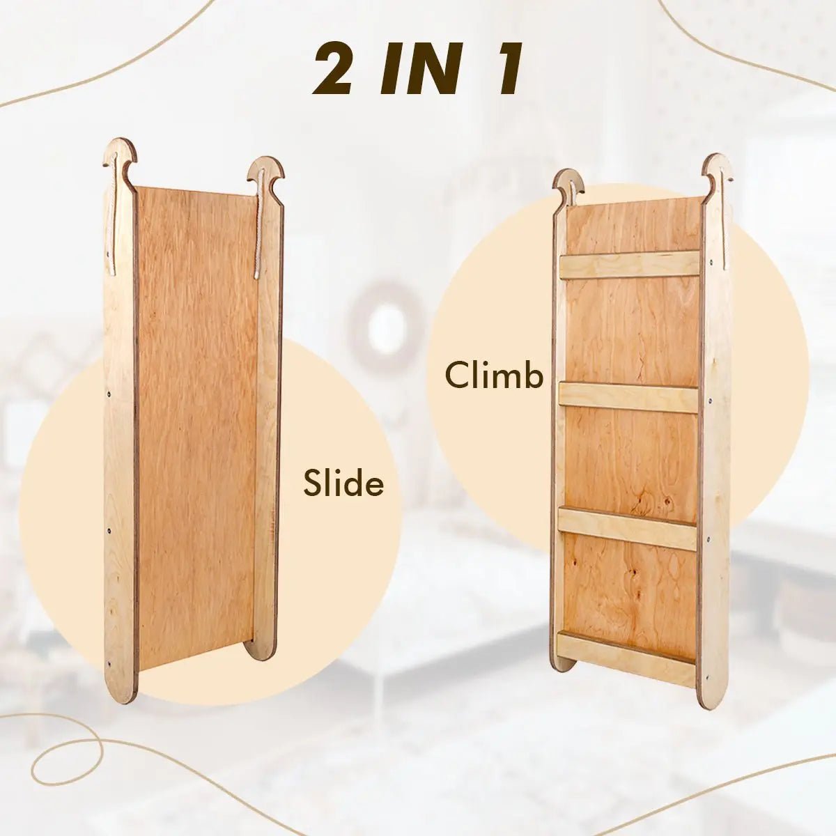 5-in-1 Montessori Climbing Set (Art Addition)