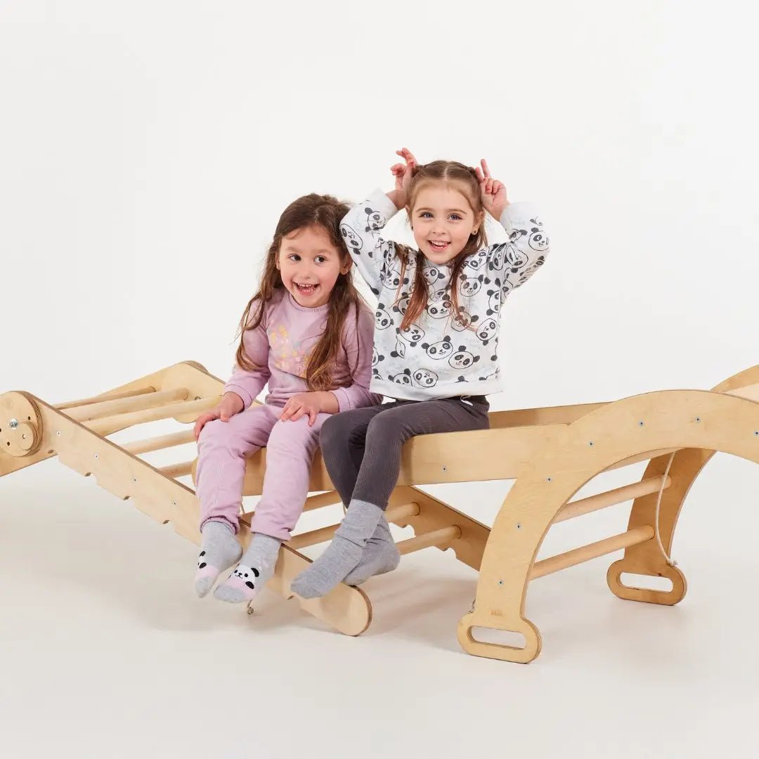 5-in-1 Montessori Climbing Set (Art Addition)