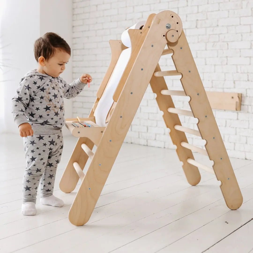 5-in-1 Montessori Climbing Set (Art Addition)
