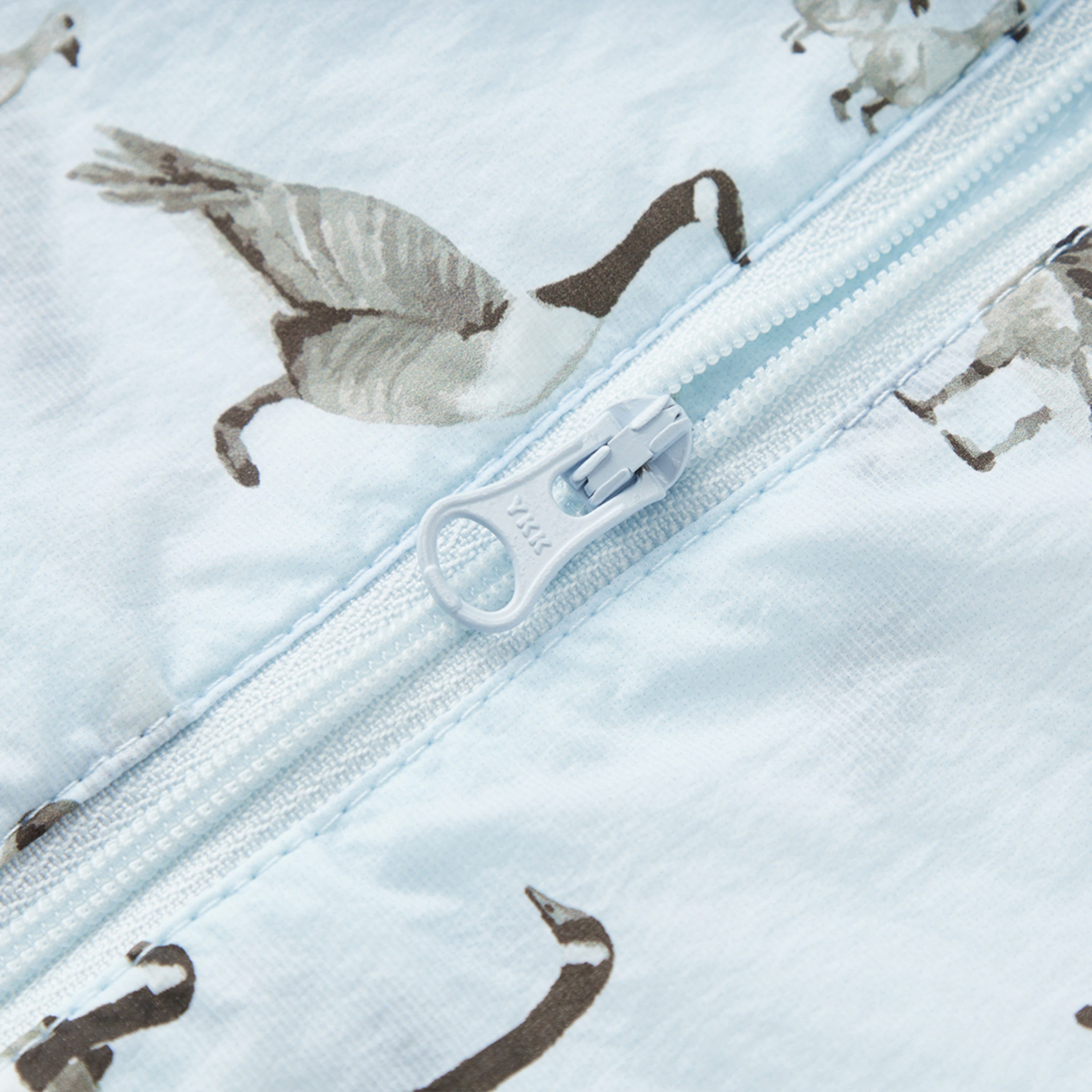 Goose Hooded Sun Shield Windbreaker Jacket