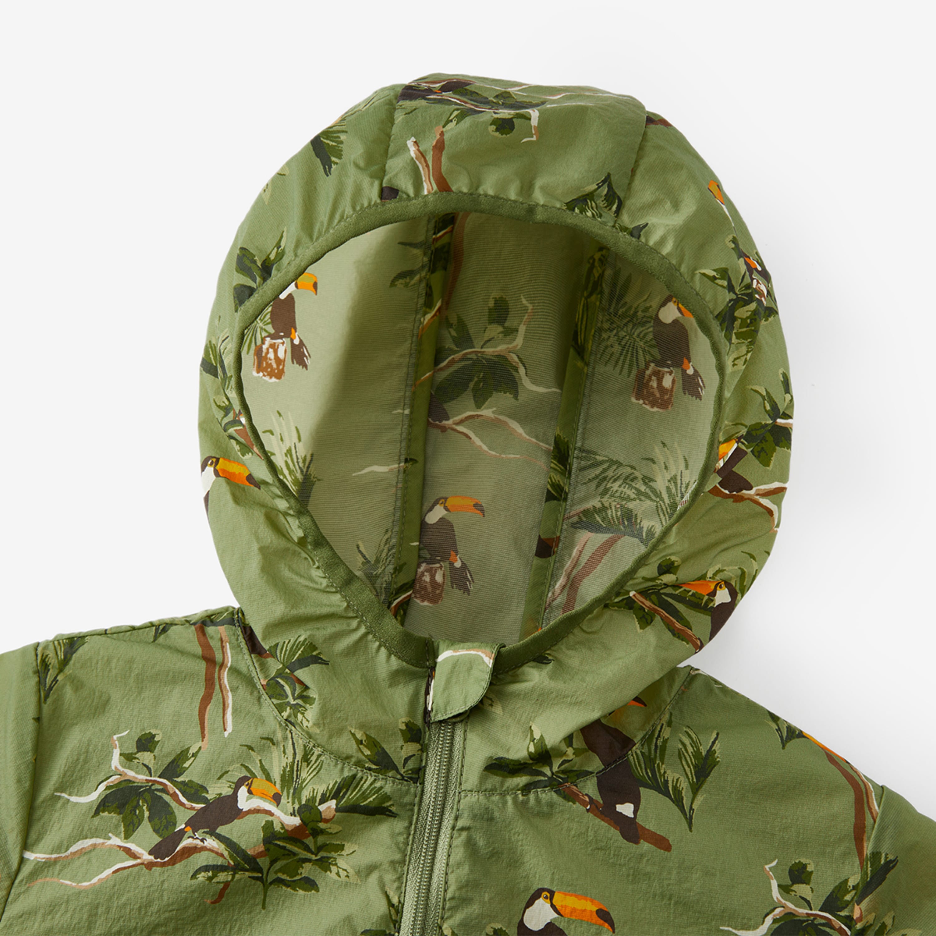 Toucan Hooded Sun Shield Windbreaker Jacket