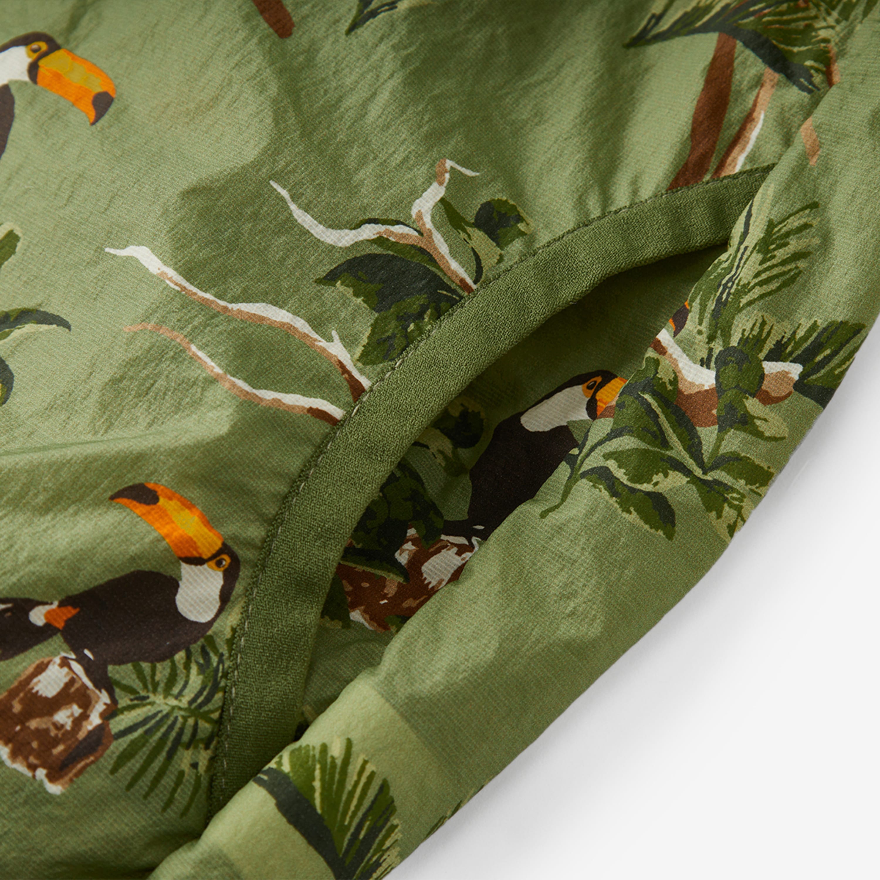 Toucan Hooded Sun Shield Windbreaker Jacket