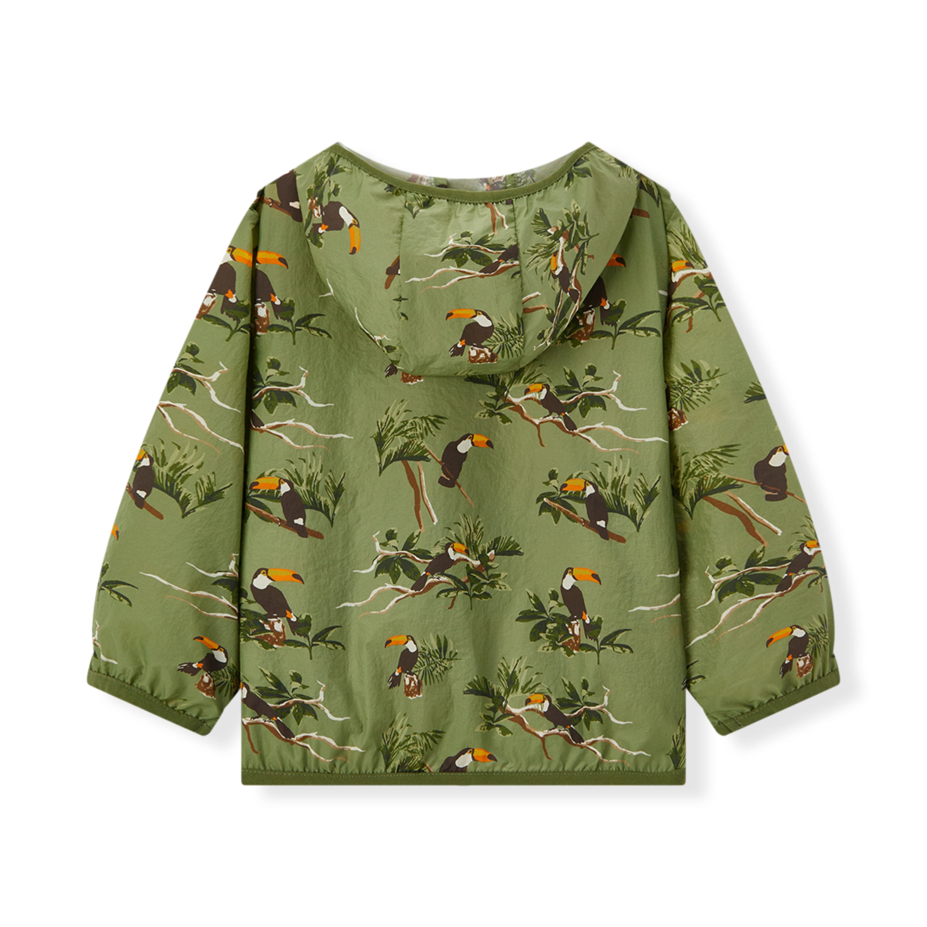 Toucan Hooded Sun Shield Windbreaker Jacket