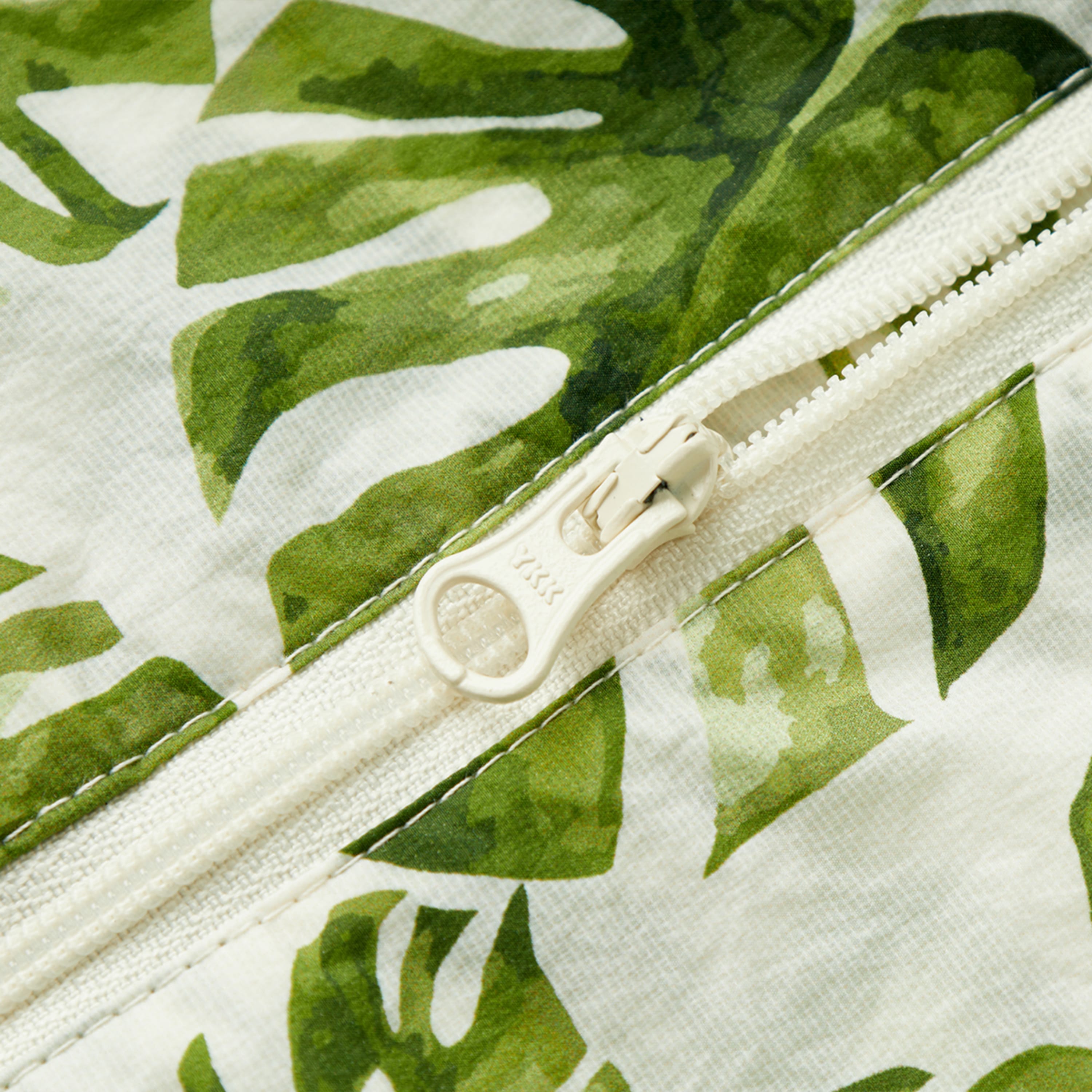 Island Leaf Hooded Sun Shield Windbreaker Jacket