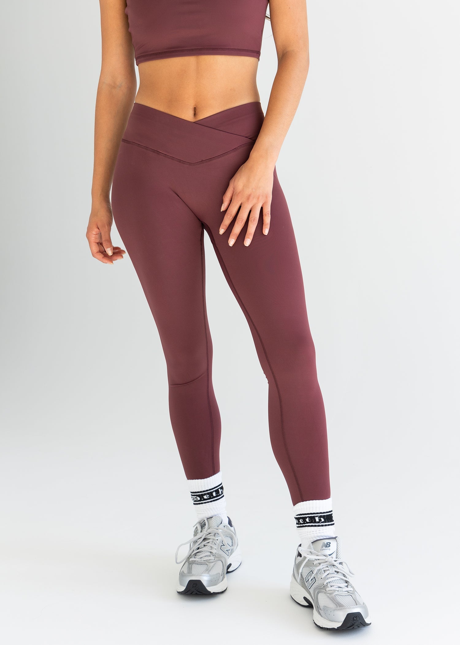 ECO-SOFT WRAP OVER LEGGINGS