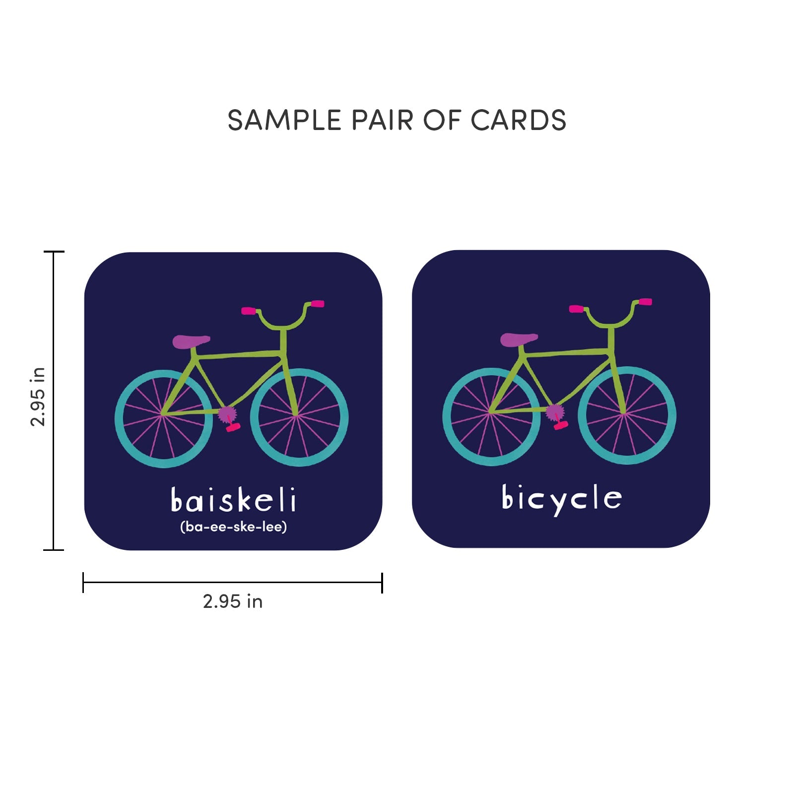 Minilingo Flashcards (English/Swahili)