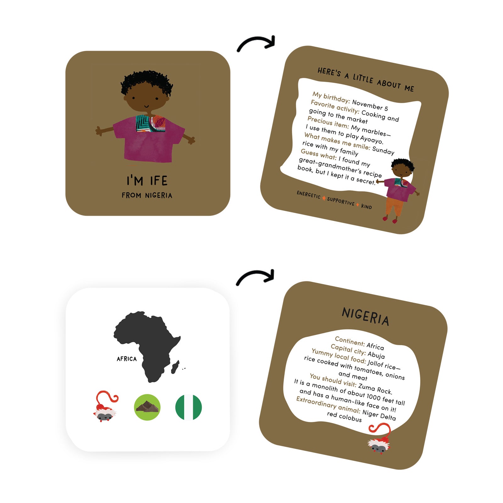 Buddy Jumble (Geography Card Game)