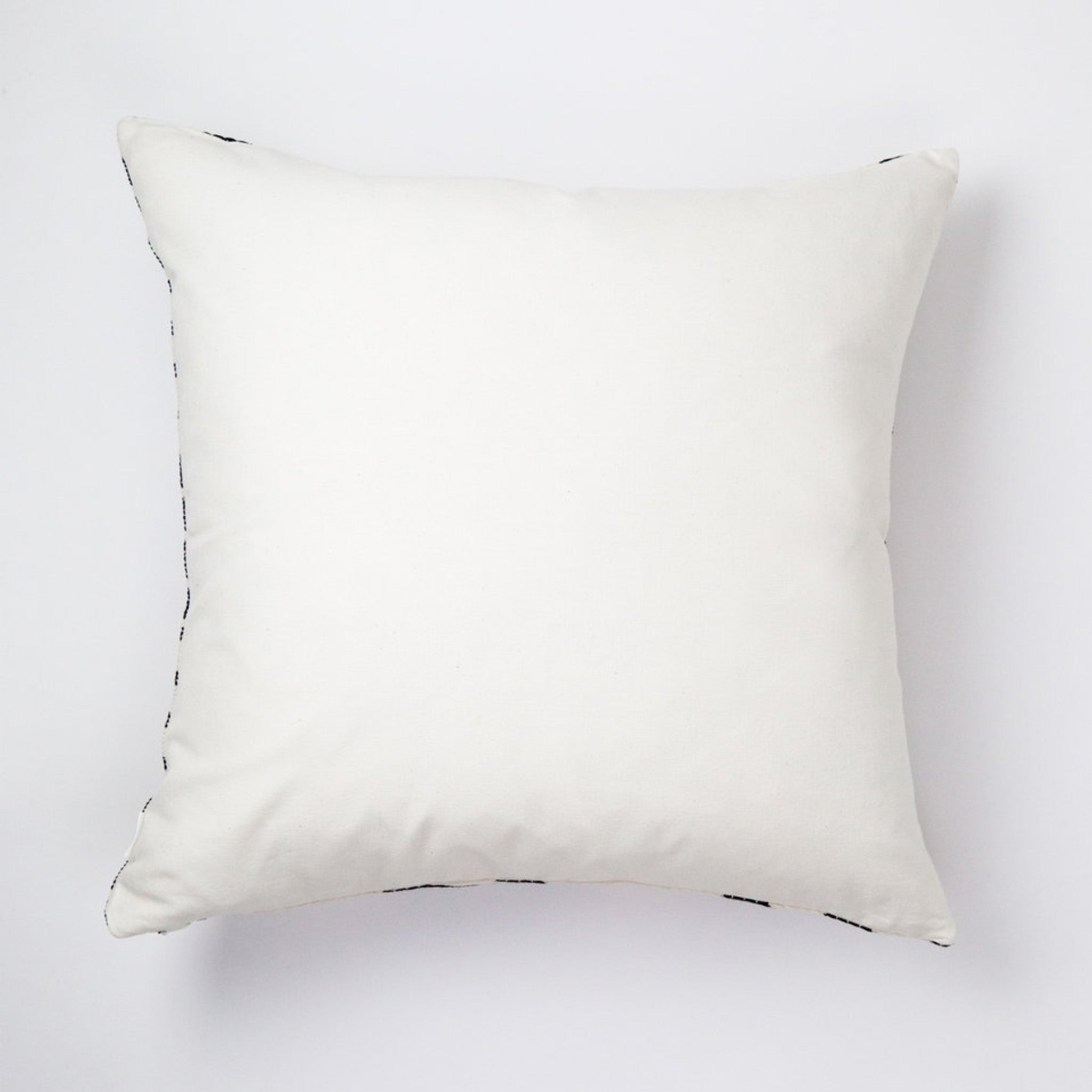 Vintage Magenta, Red & Black Ikat Pillow