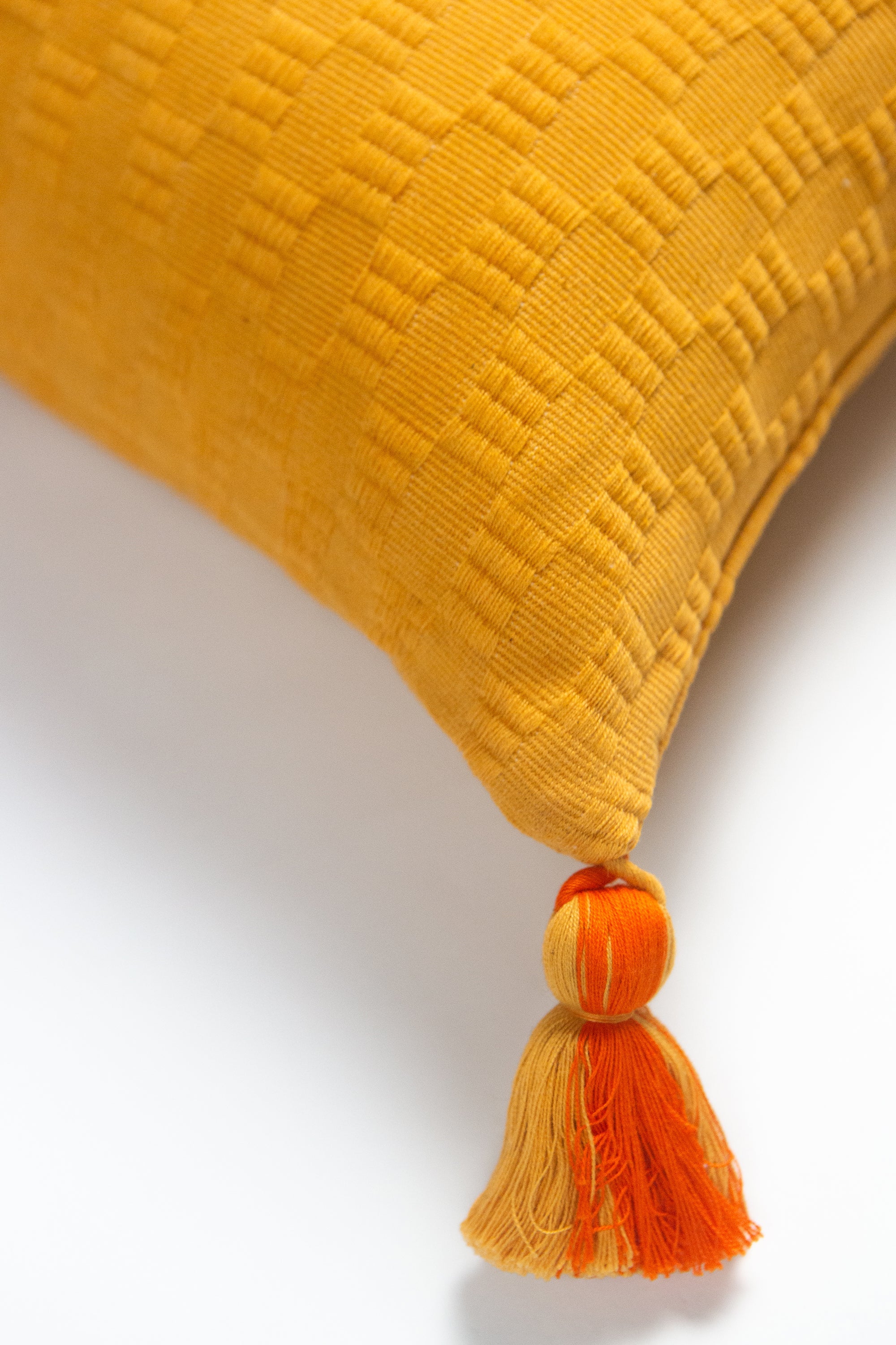 Antigua Pillow (Tangerine Colorblocked)