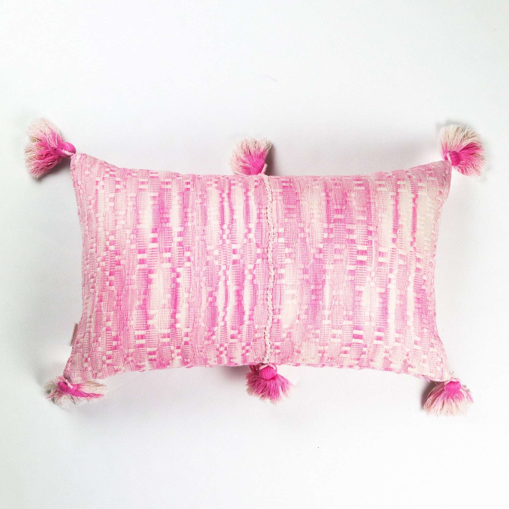 Antigua Pillow (Faded Pink Solid)