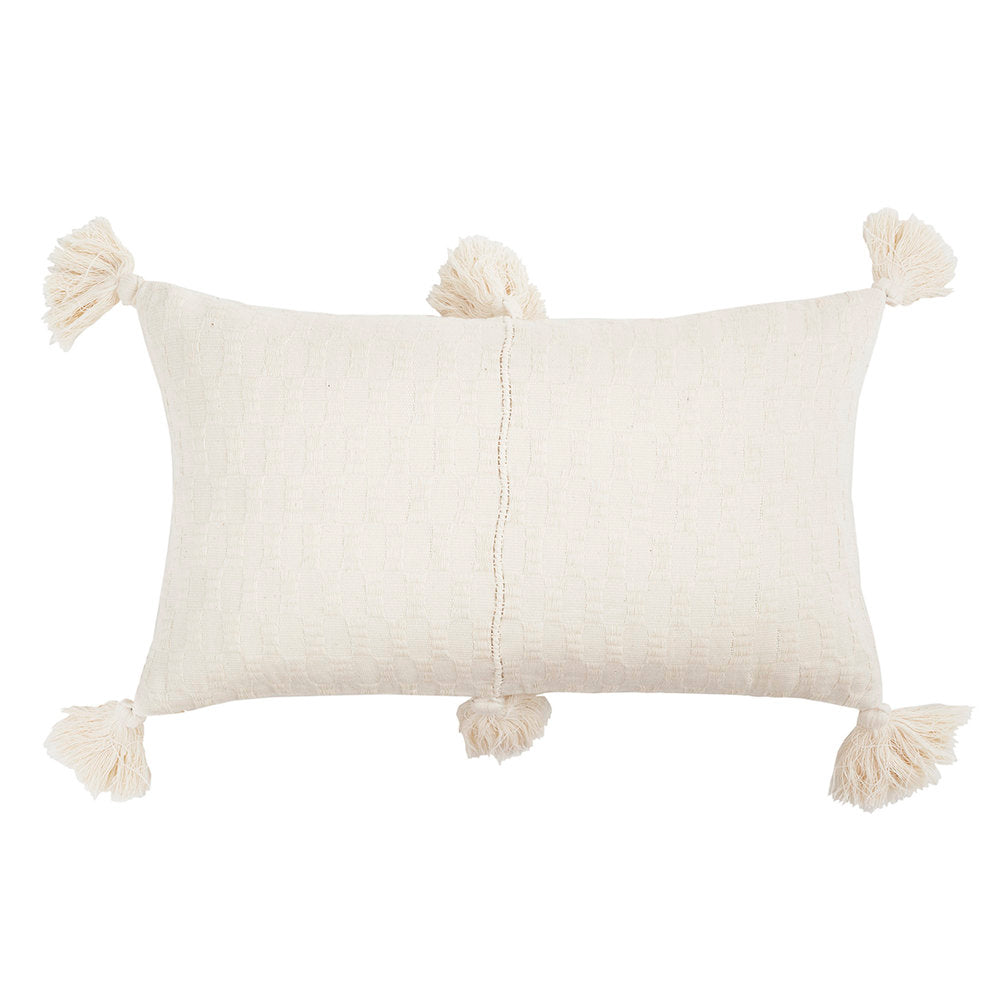 Antigua Pillow (Natural White)
