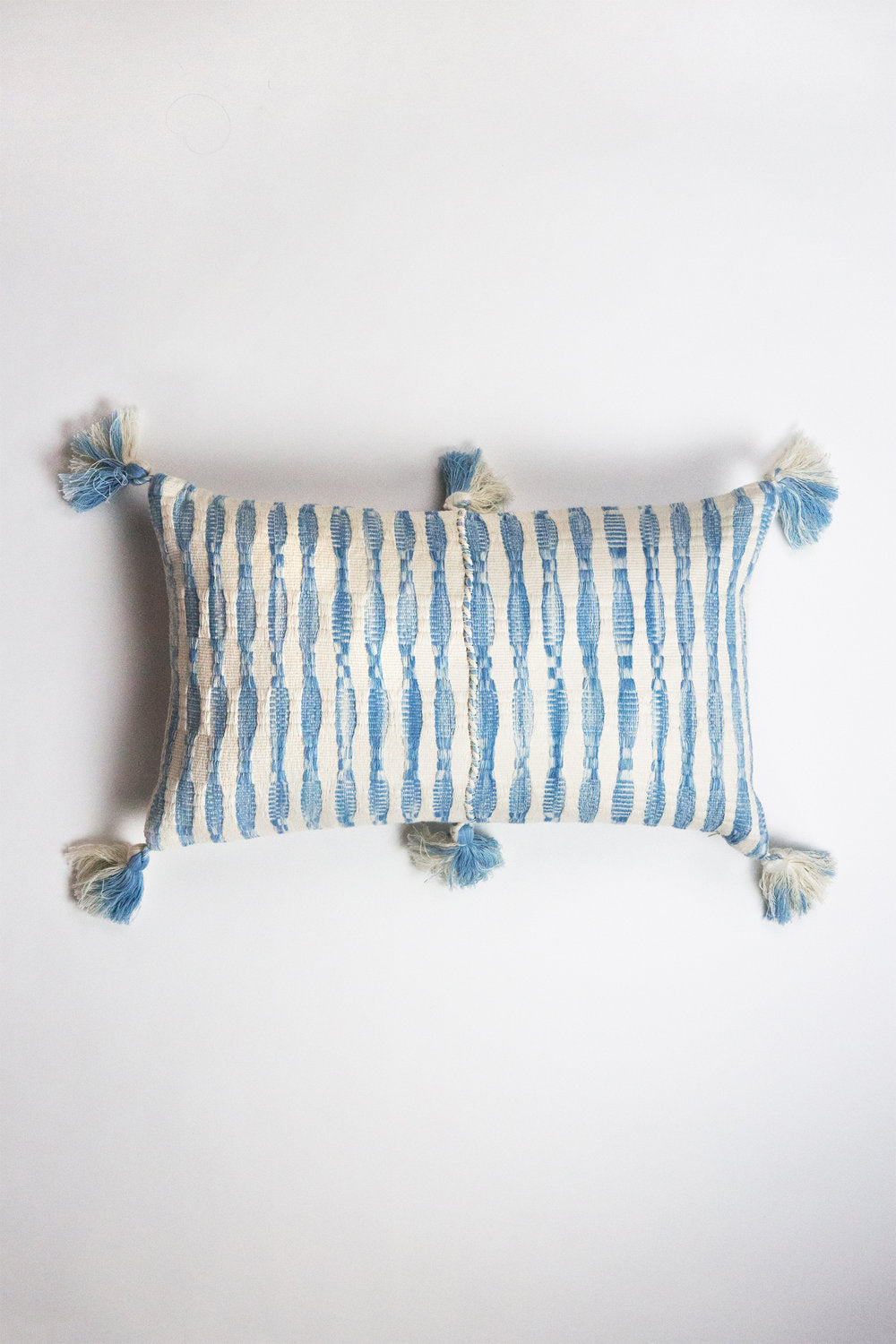 Antigua Pillow (Faded Indigo)