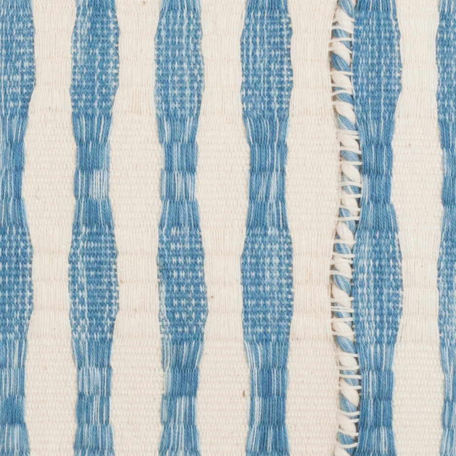 Antigua Pillow (Natural Faded Indigo)