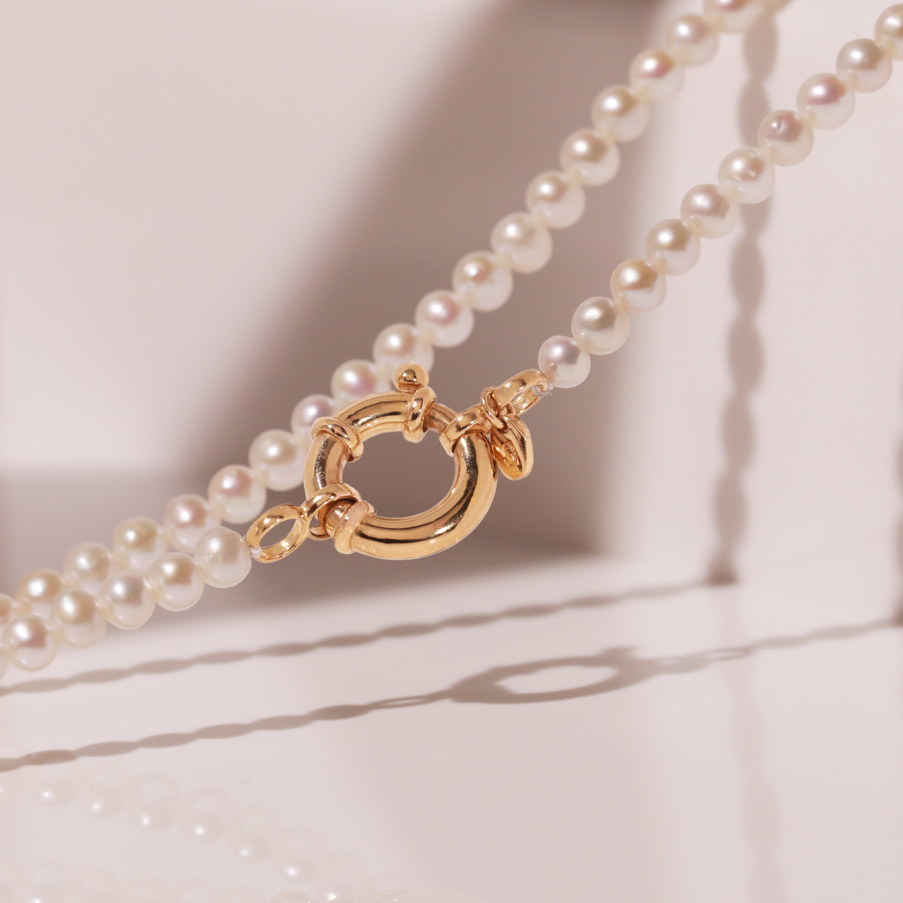 Pearl Aura Beaded Necklace