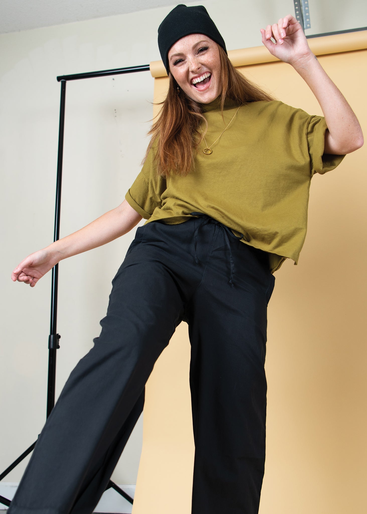 Shore Pant - Black Twill 12 - Studio