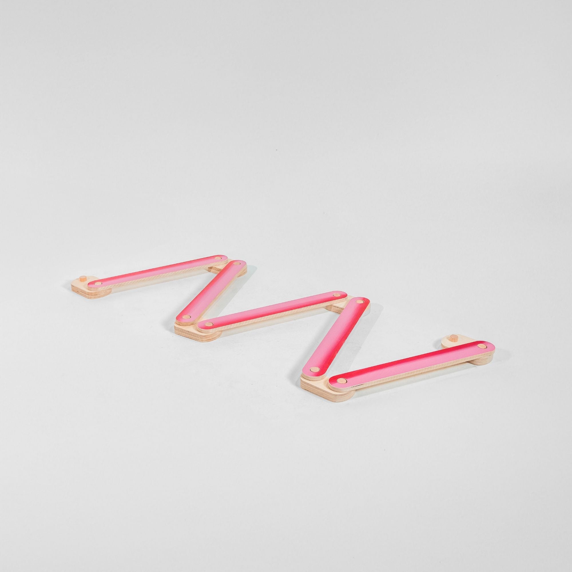 Improving child balance with a wooden beam