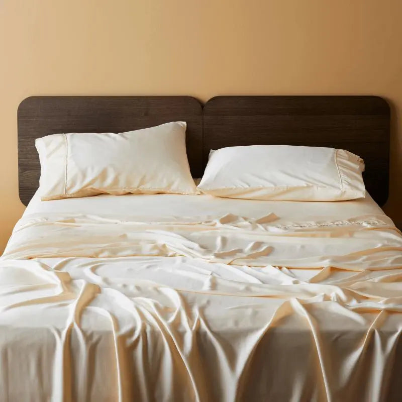 CleanBamboo® Signature Sateen Pillowcase Set (Butter)