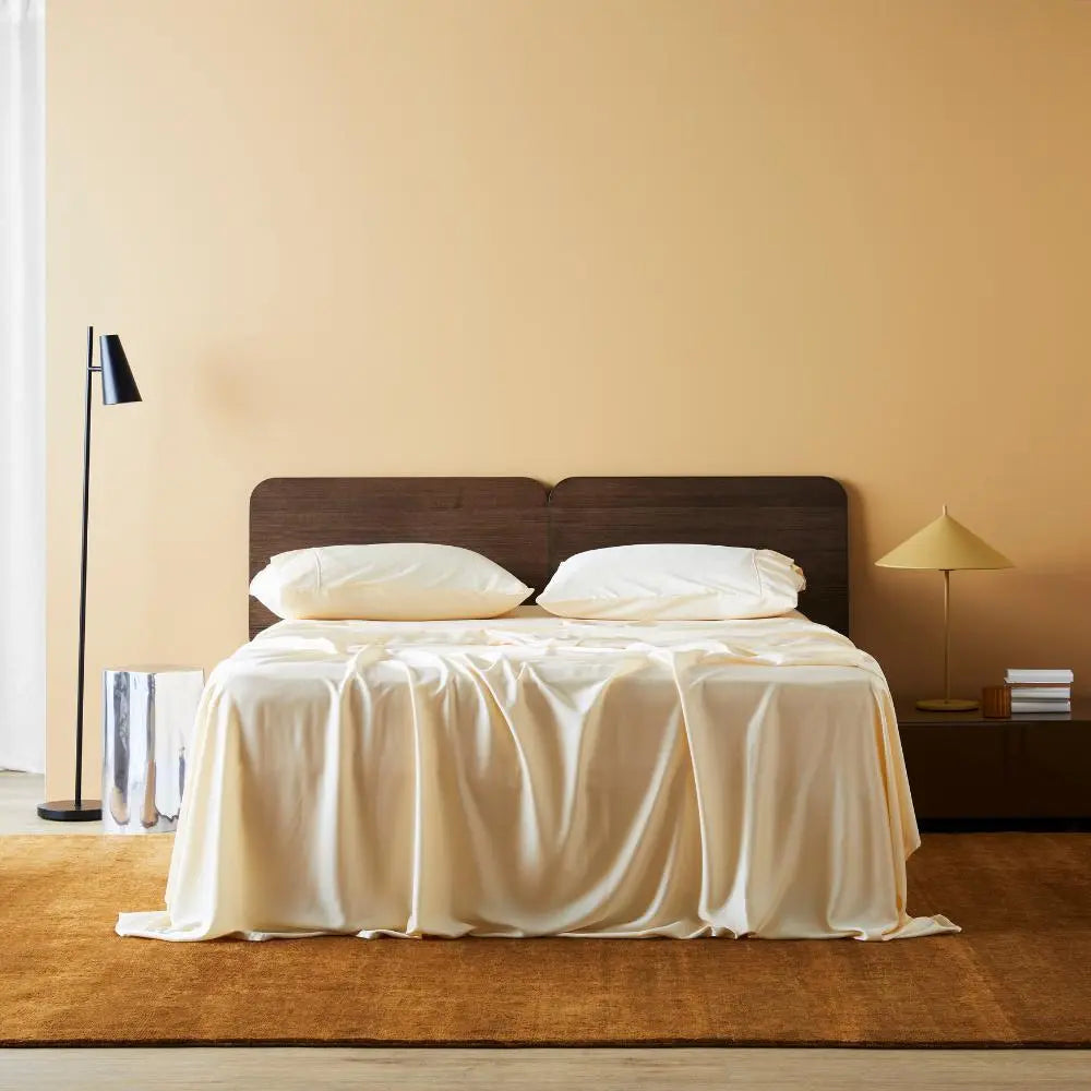 CleanBamboo® Signature Sateen Sheet Set (Butter)