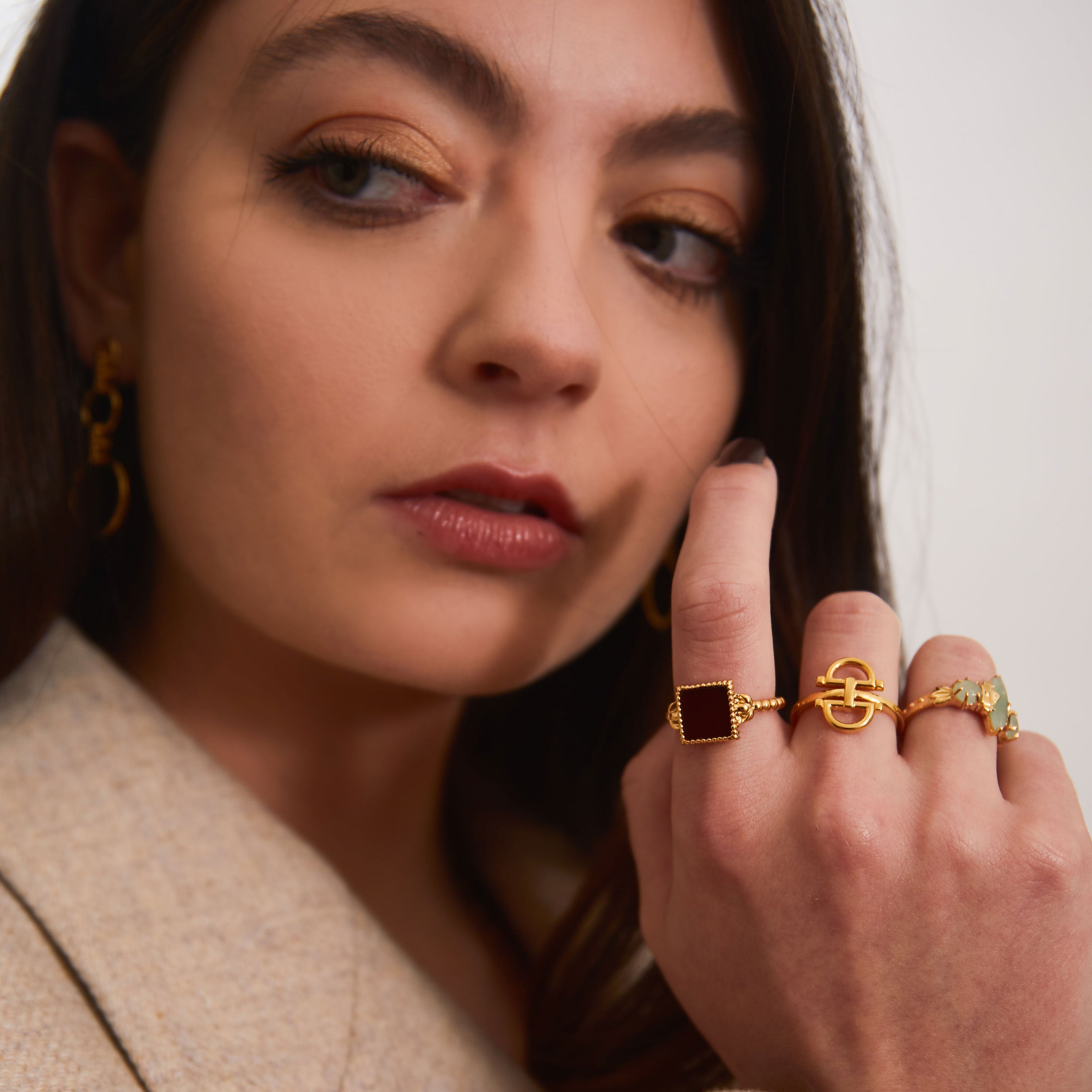 Carnelian Queen Ring