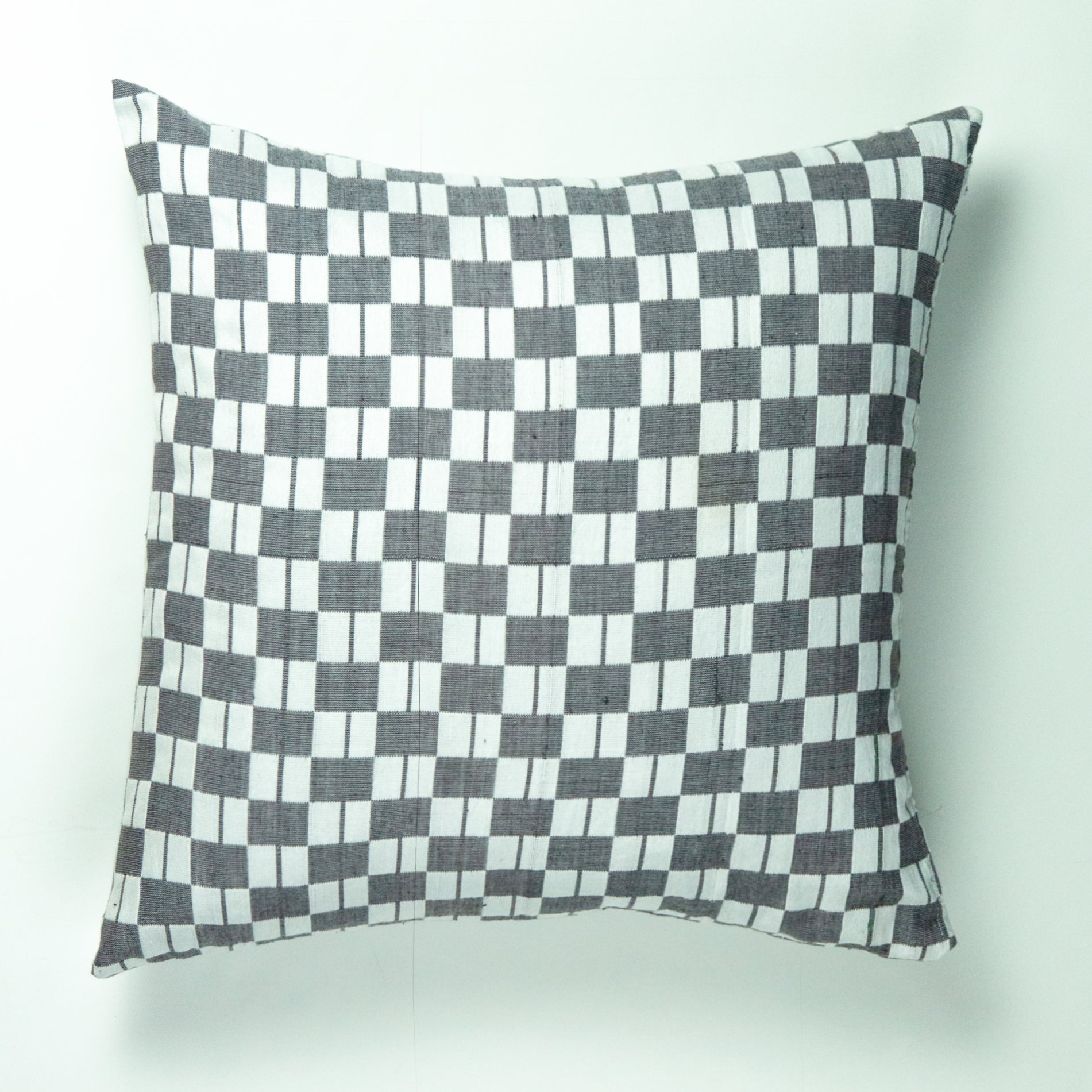 Sujani Pillow (Black & White Checkered)