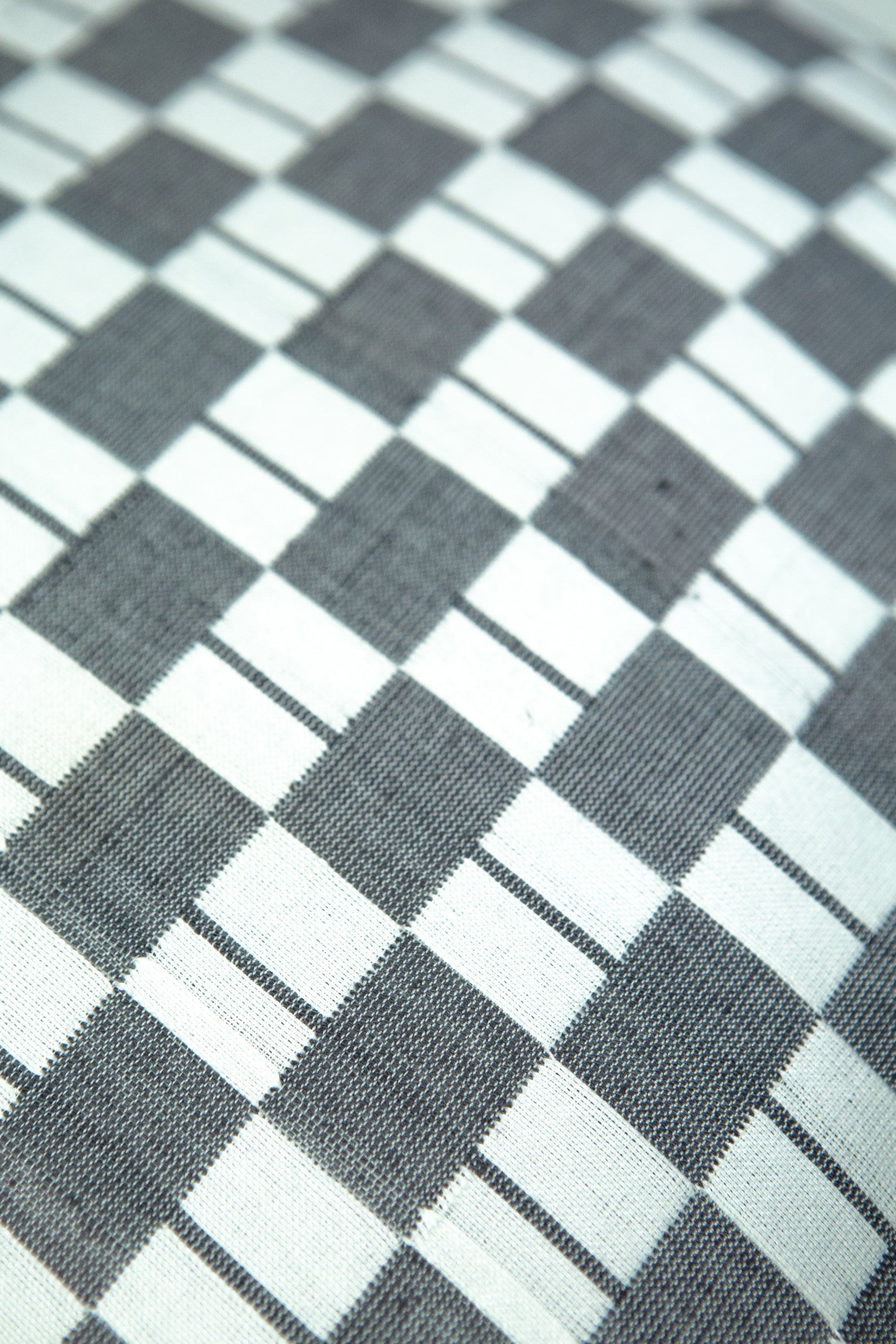 Sujani Pillow (Black & White Checkered)
