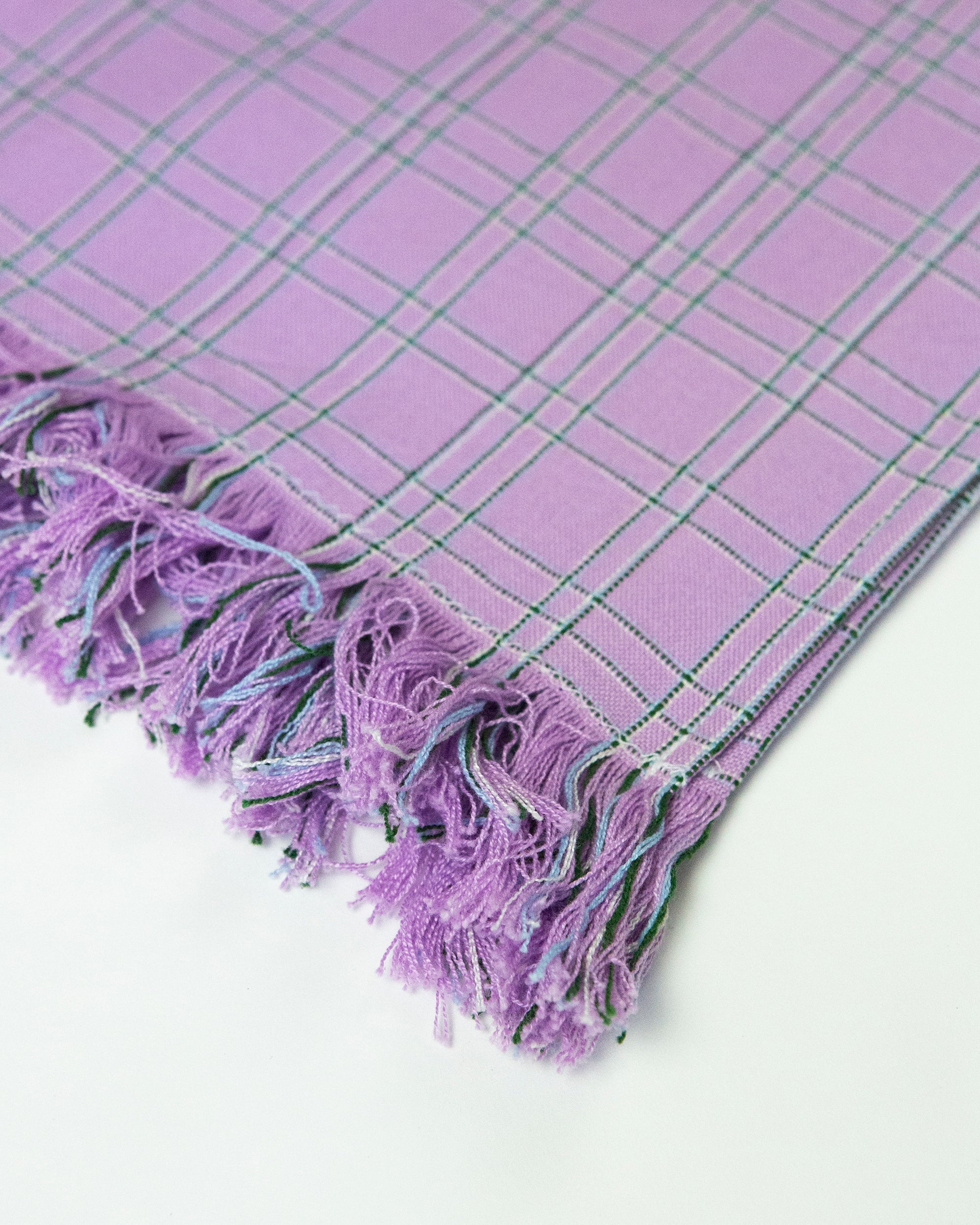 Kitchen Towel (Chiapas Plaid Lilac)