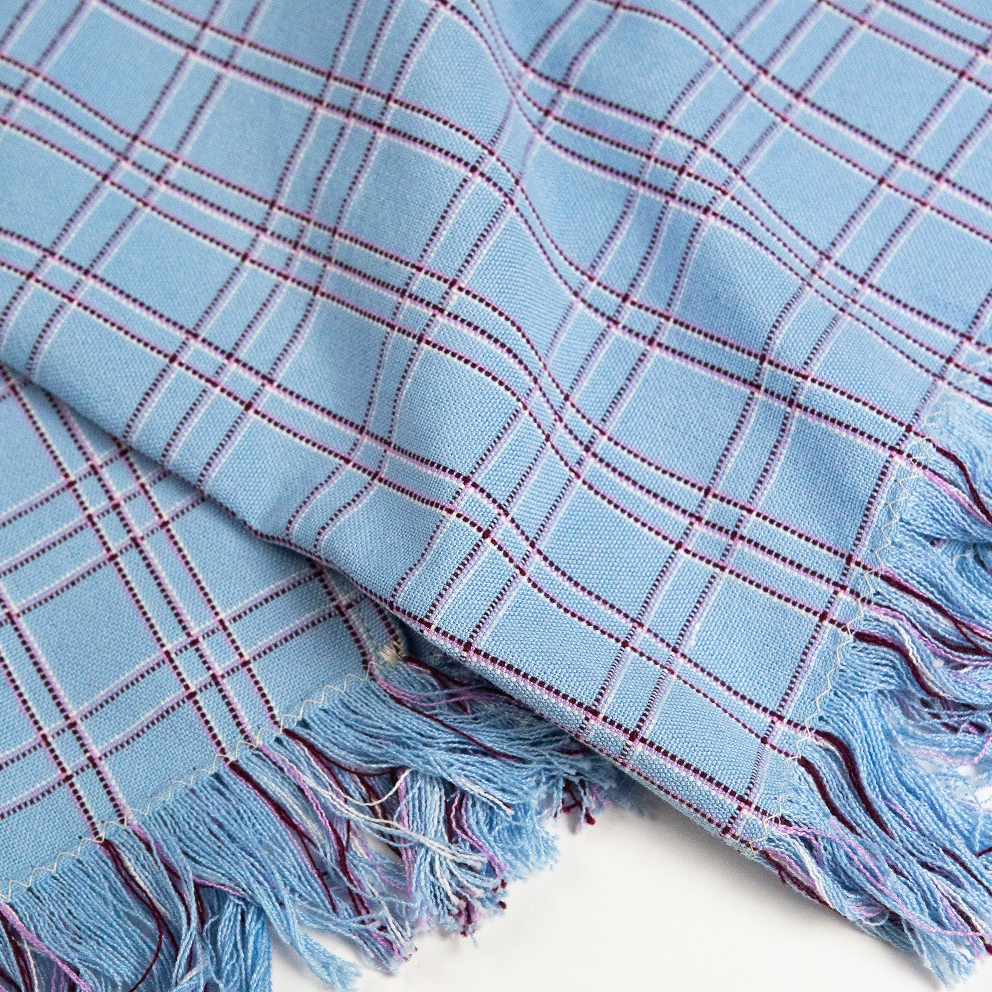 Kitchen Towel (Plaid Light Blue)