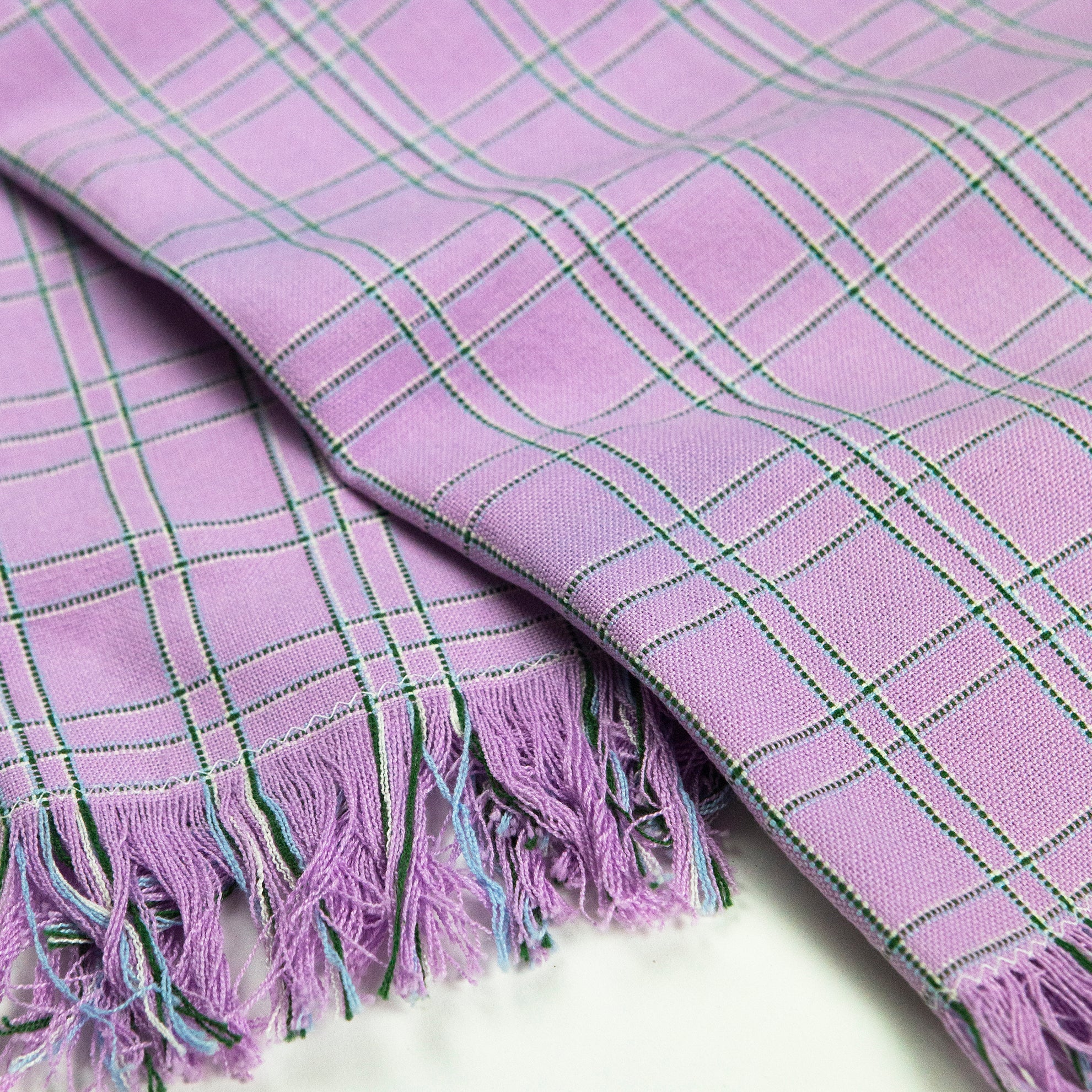 Kitchen Towel (Chiapas Plaid Lilac)