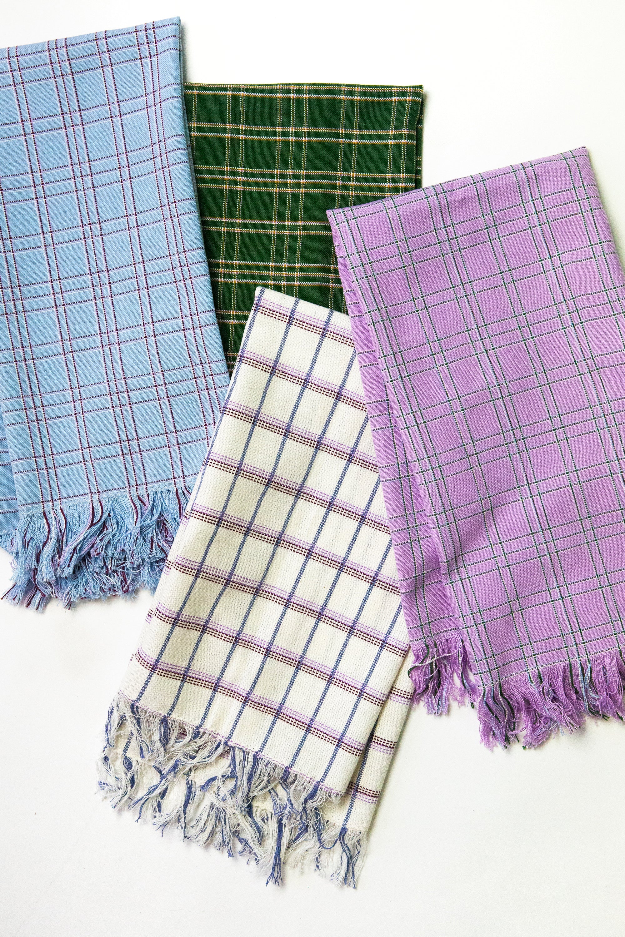 Kitchen Towel (Chiapas Plaid Forest Green)