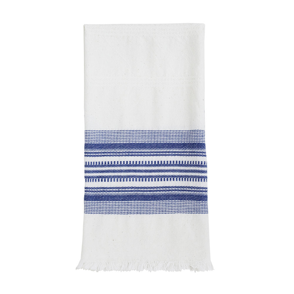 Kitchen Towel (White & Blue)