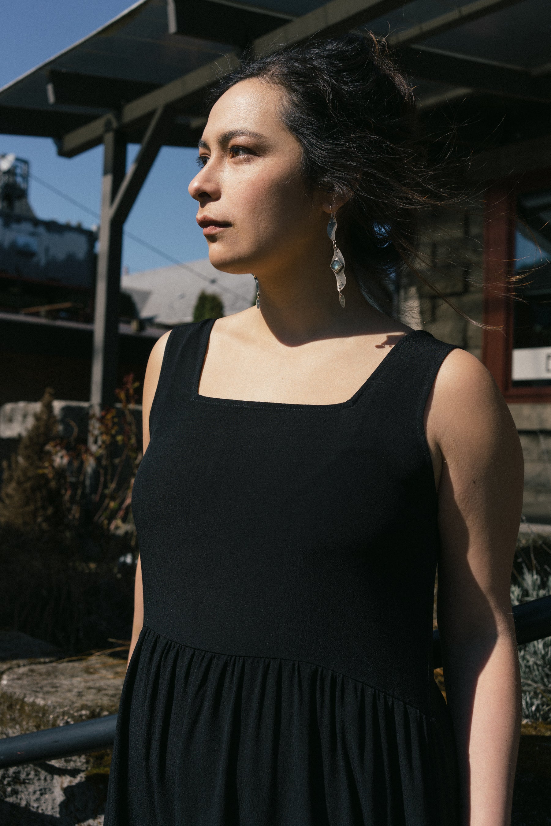 Reversible Gwendolyn Dress (Onyx)