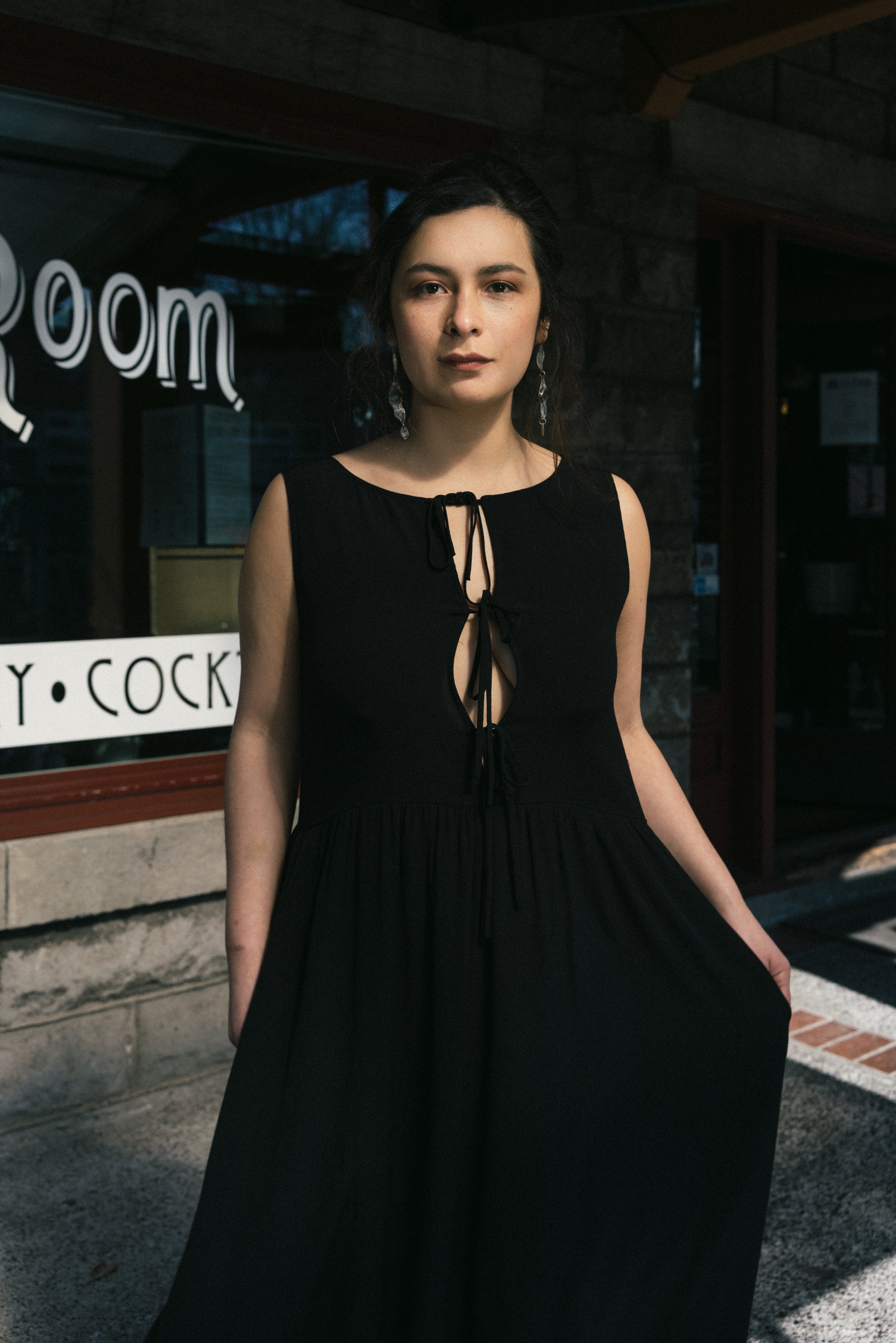 Reversible Gwendolyn Dress (Onyx)