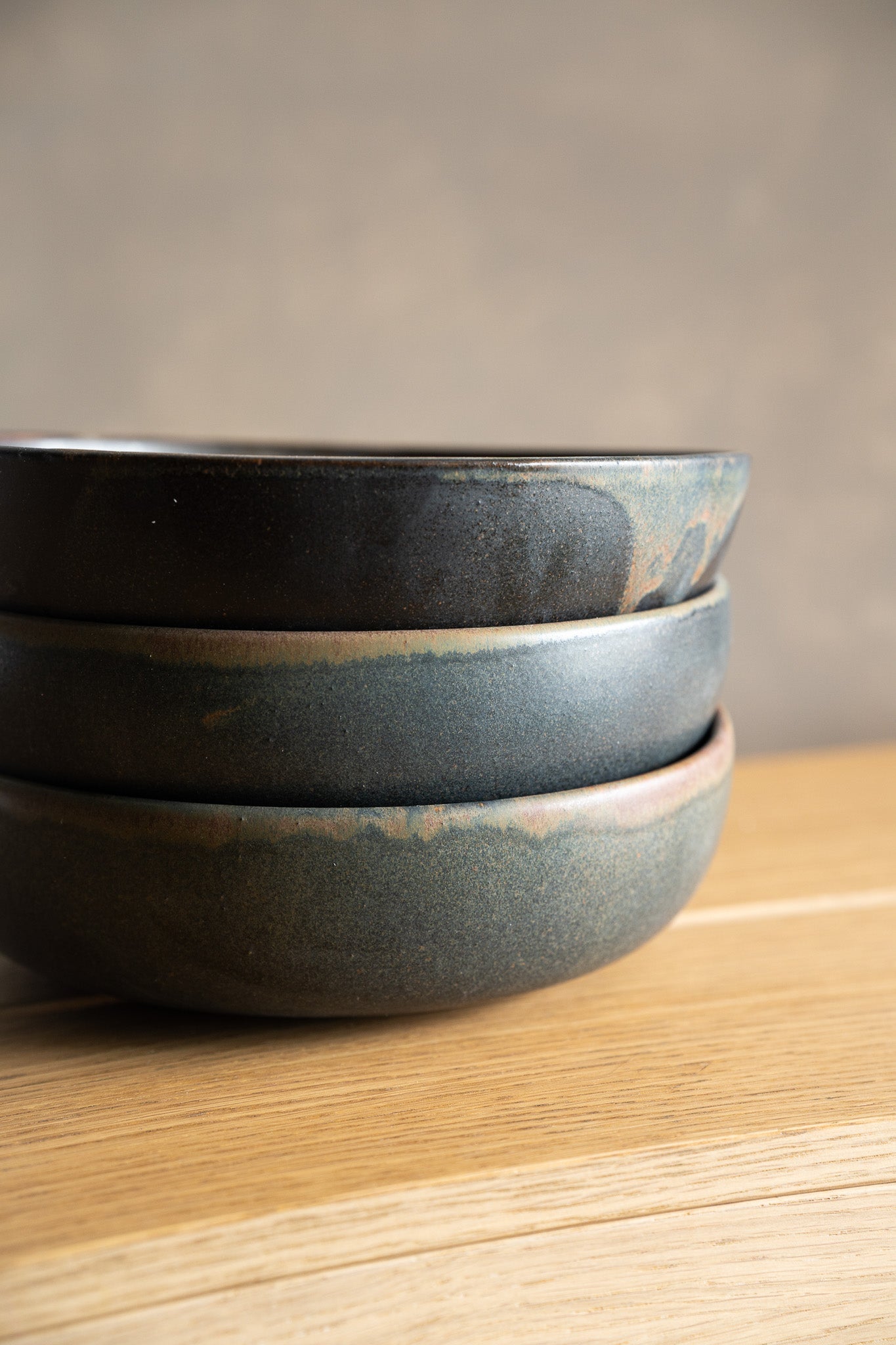 Stoneware Pasta Bowl (Rust)