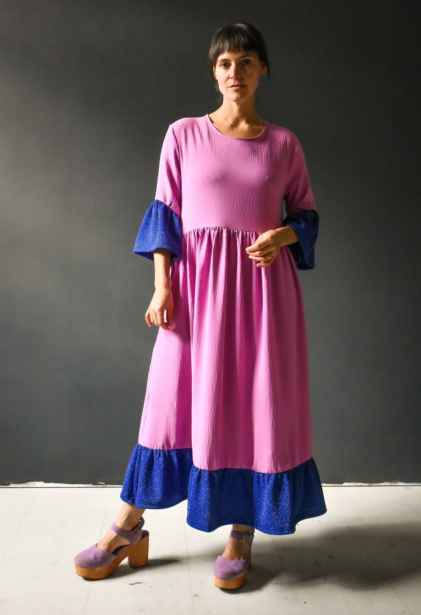 Aurelia Dress in Sea Maiden