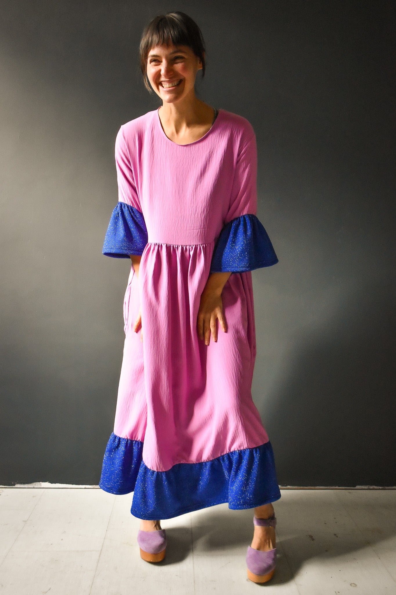 Aurelia Dress in Sea Maiden