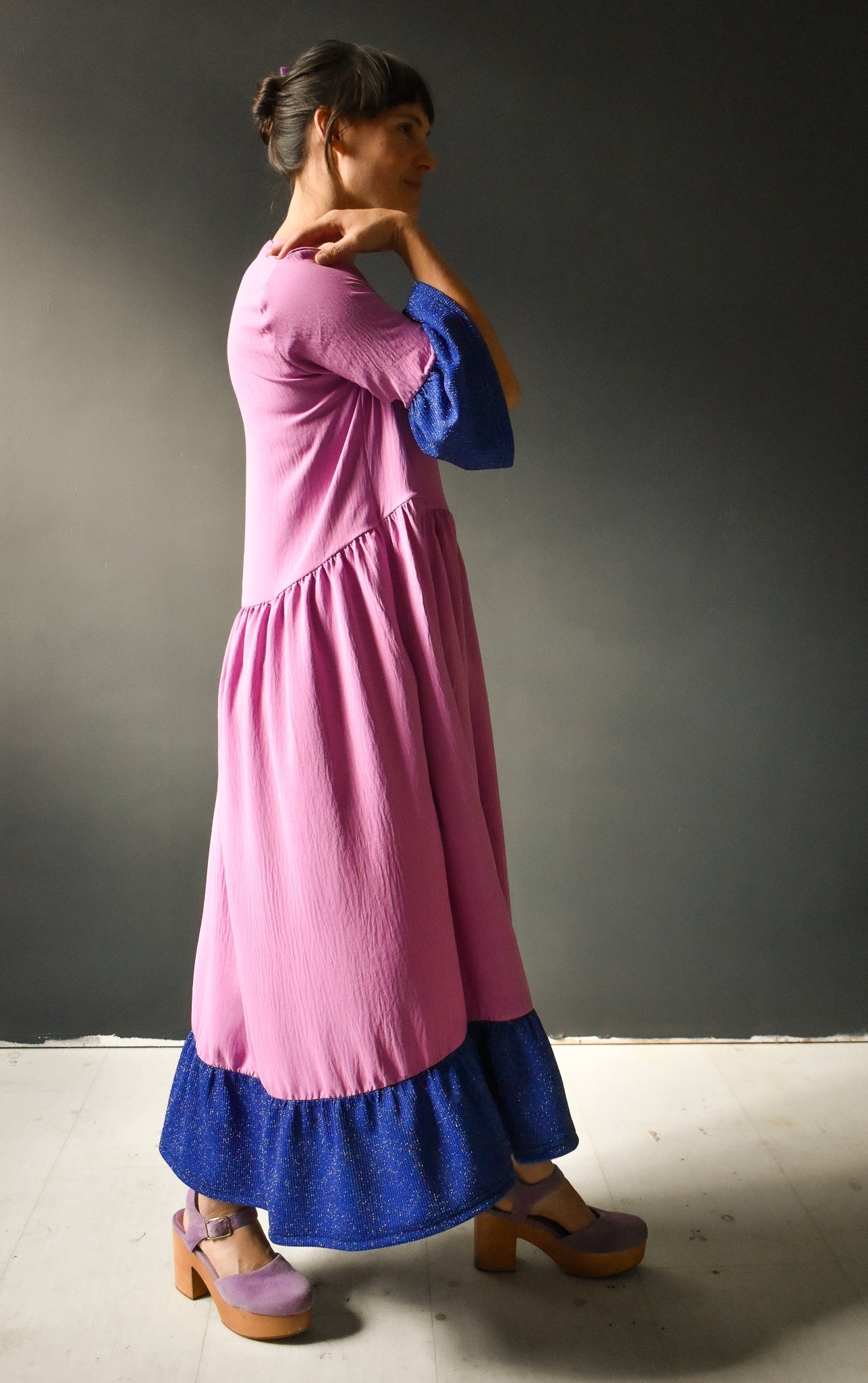 Aurelia Dress in Sea Maiden