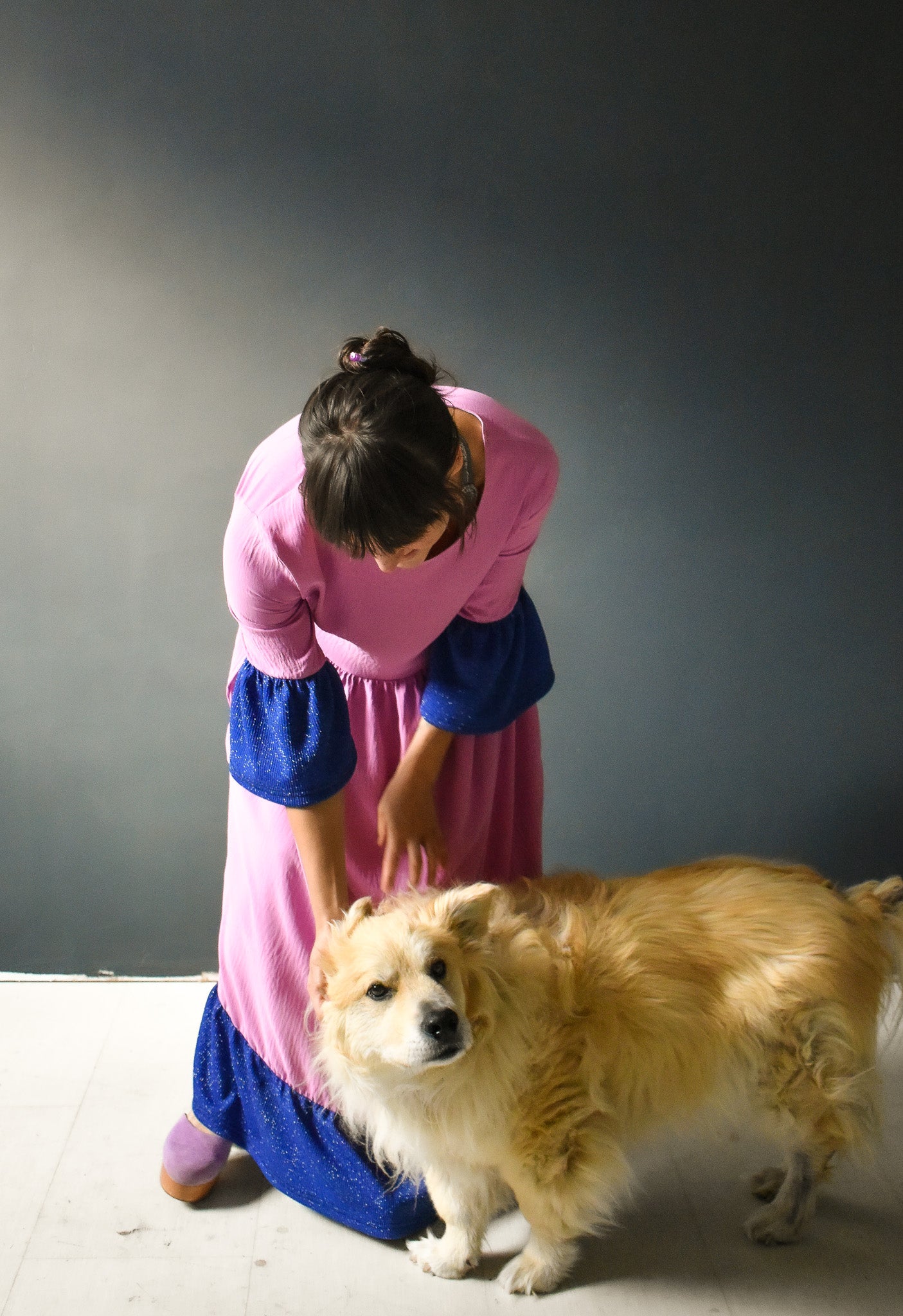 Aurelia Dress in Sea Maiden