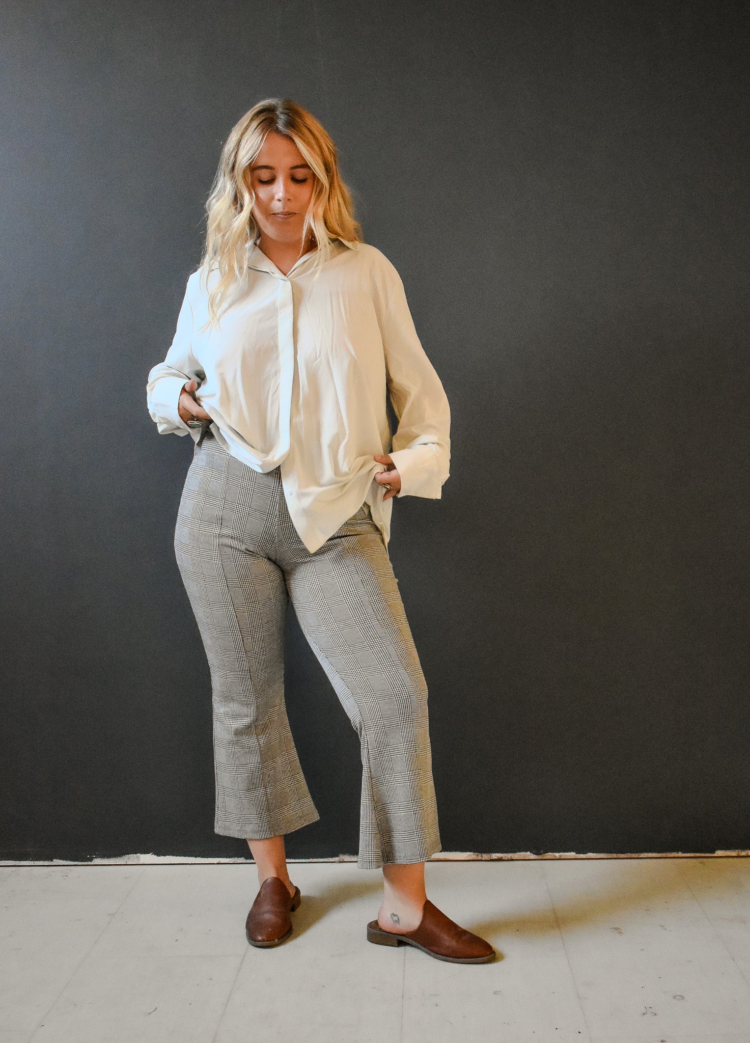 Doppel Pant in Plaid