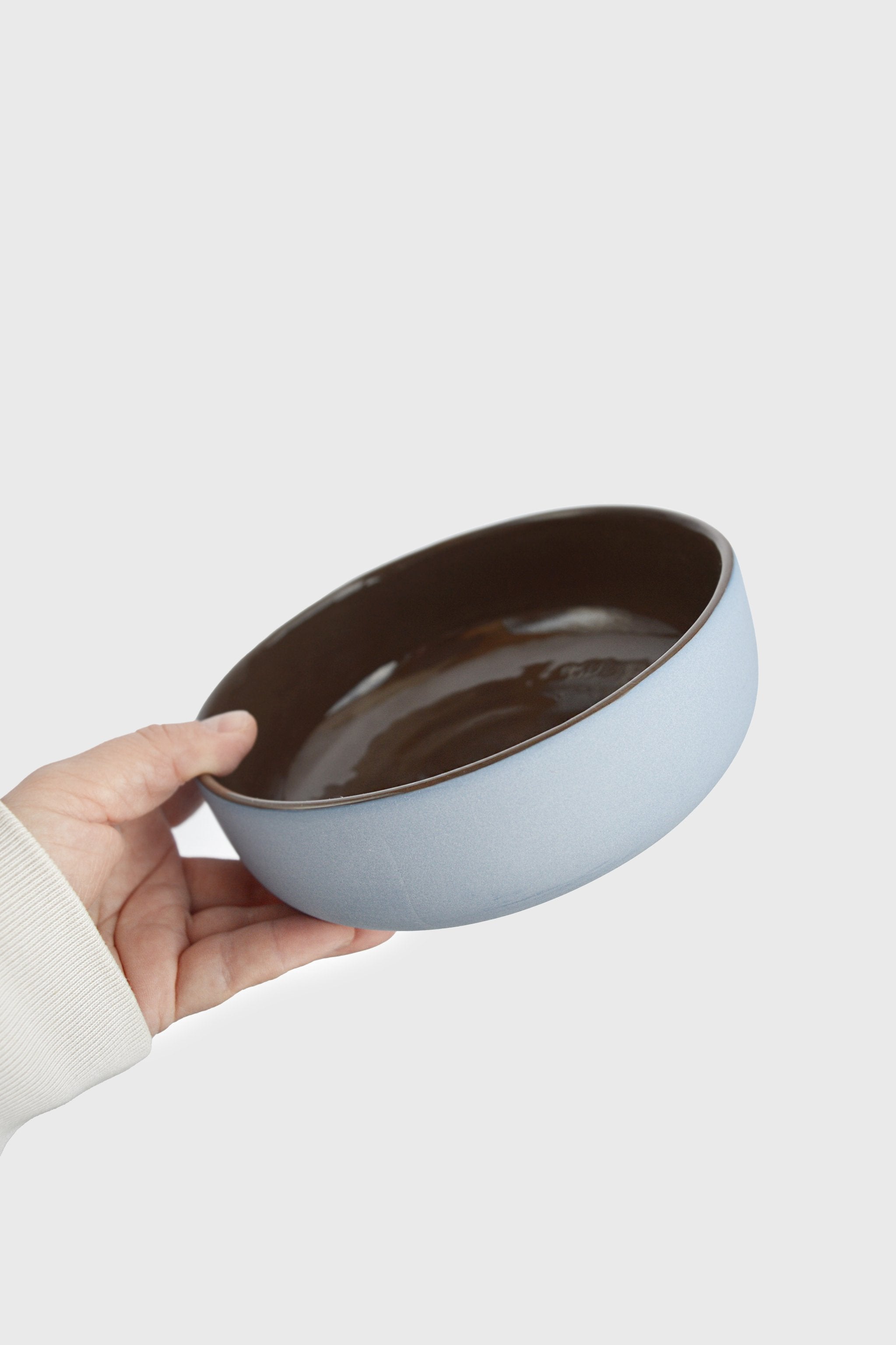 Porcelain Bowl (Forget-me-not/Chocolate)