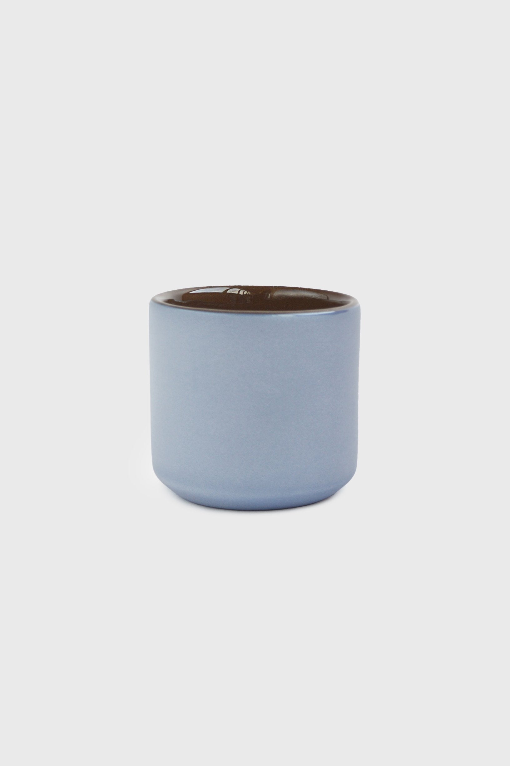 Porcelain Coffee Cup (Forget-me-Not/Chocolate)
